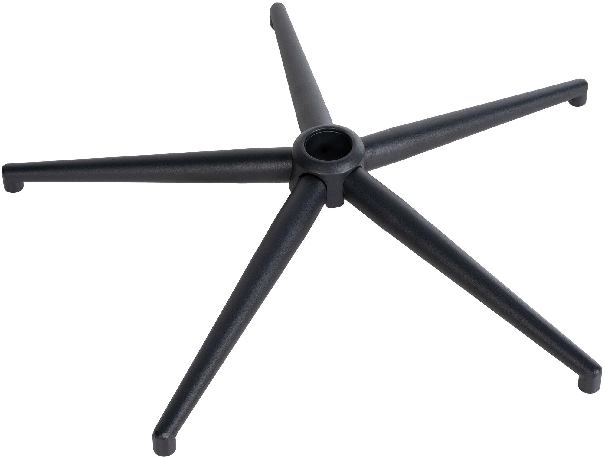 Base Cross Square Para Silla De Oficina Negro
