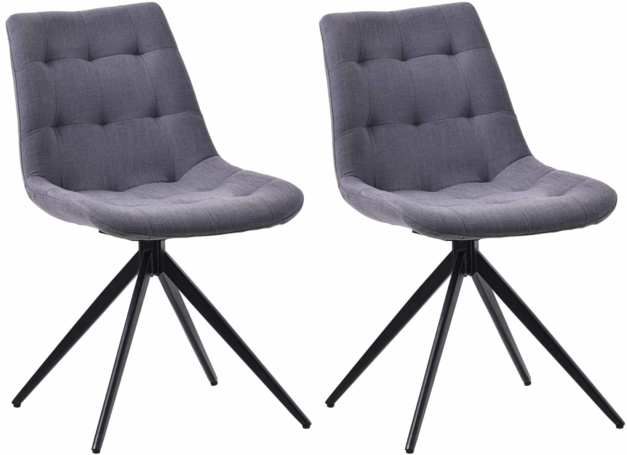 Lote de 2 sillas de comedor Merna