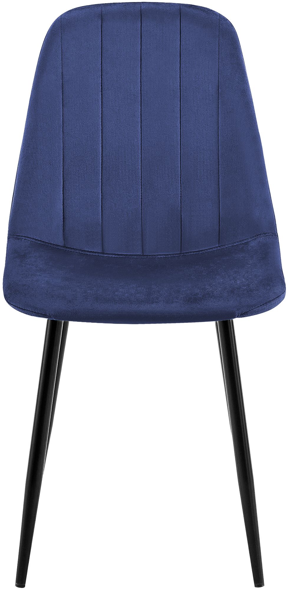 Silla de comedor Baxter de terciopelo