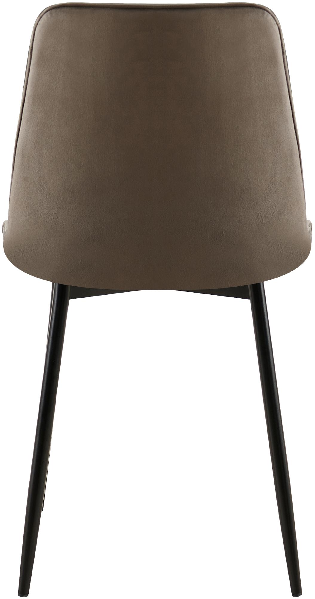 Silla de comedor Gifford con funda de terciopelo
