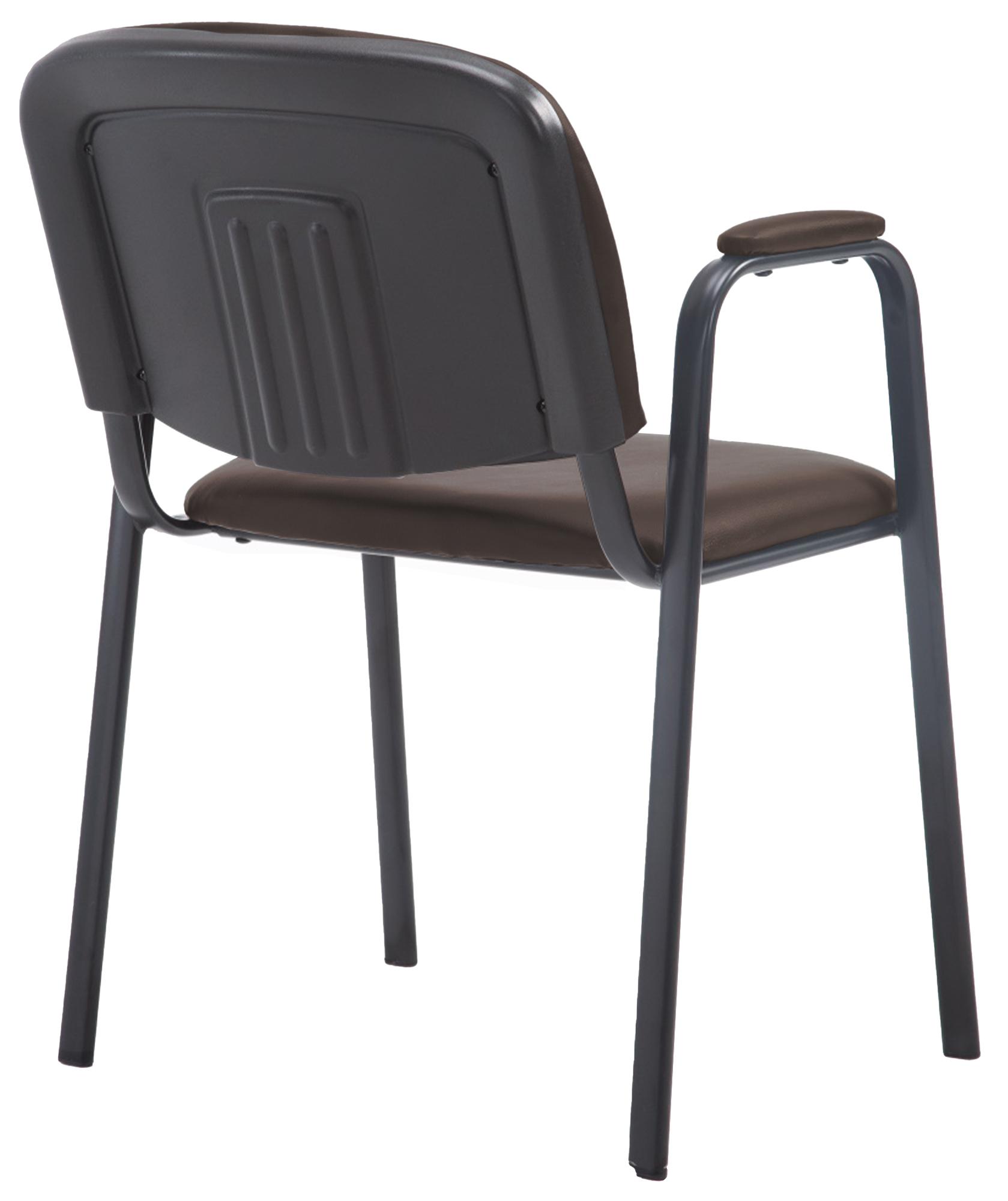 Silla apilable Ken Pro de polipiel