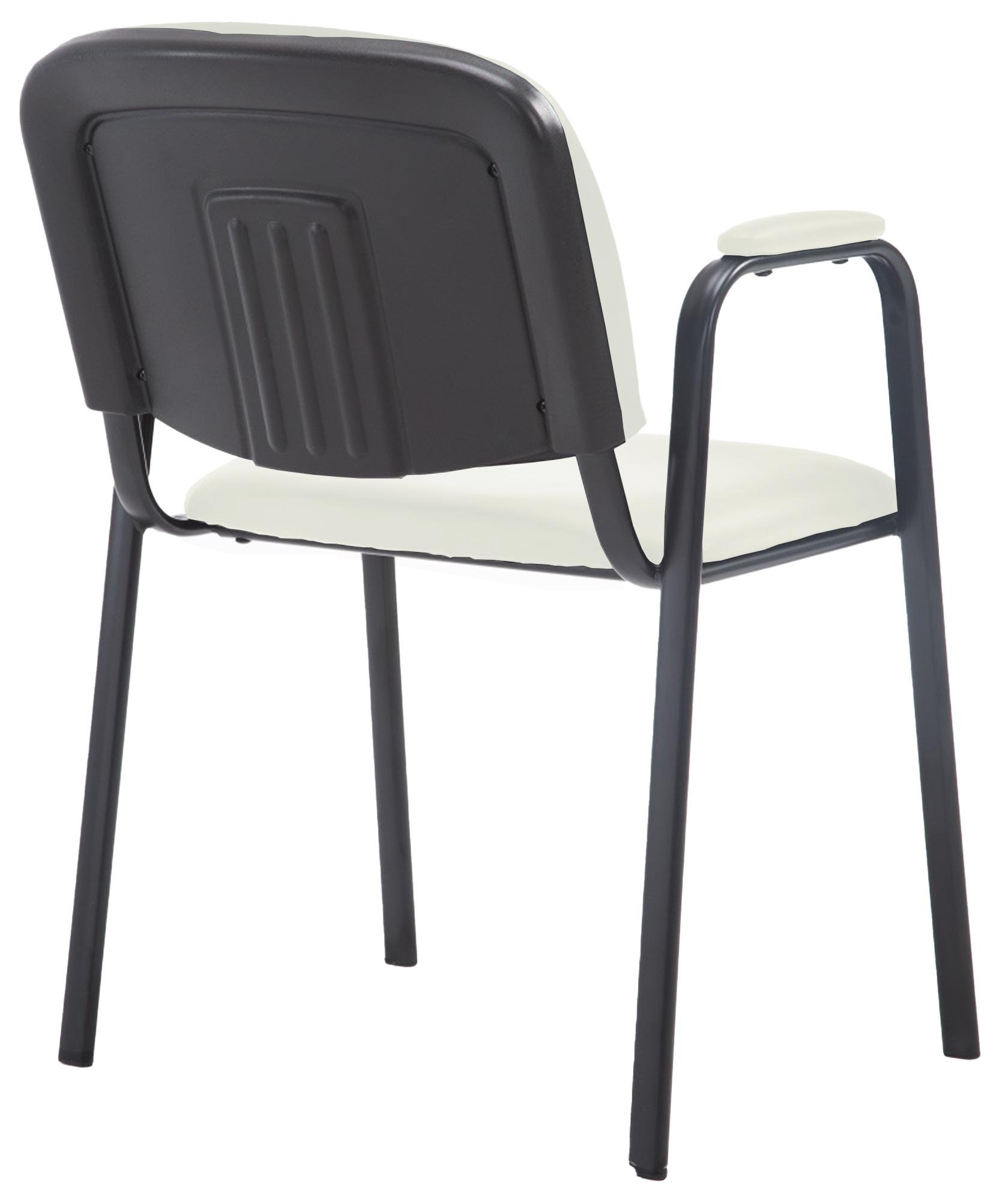Silla apilable Ken Pro de polipiel