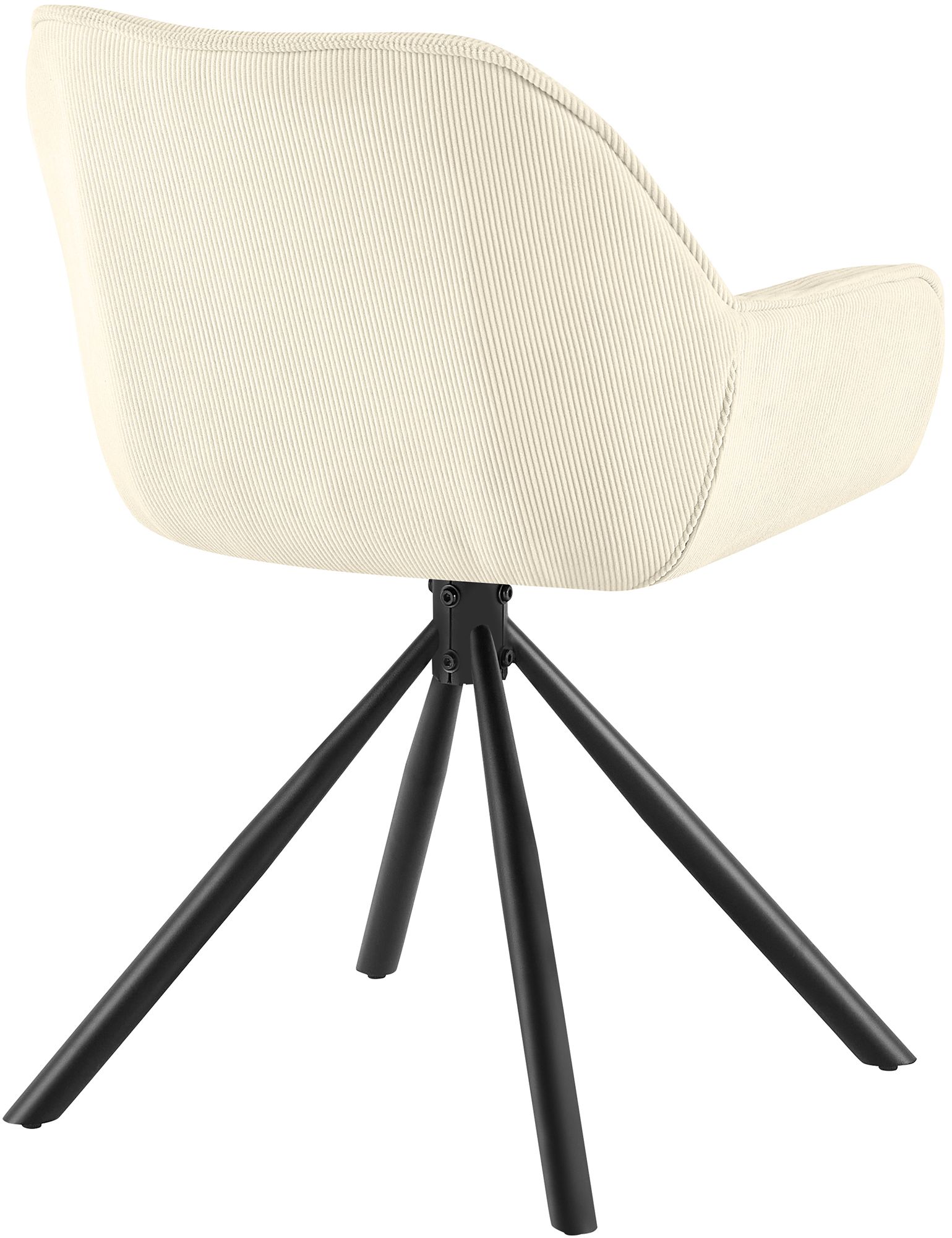 Silla de comedor Rimio de pana