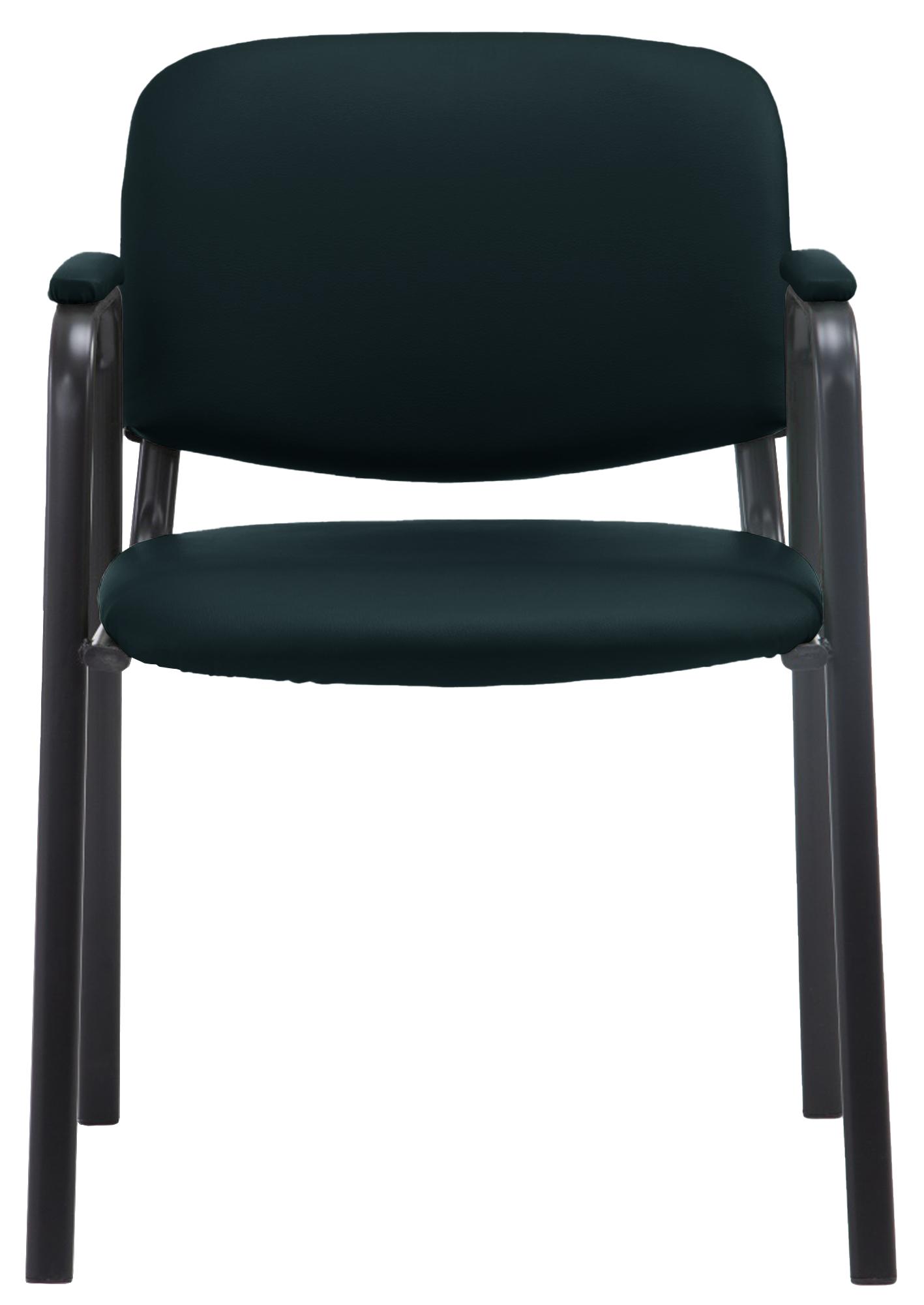 Silla apilable Ken Pro de polipiel