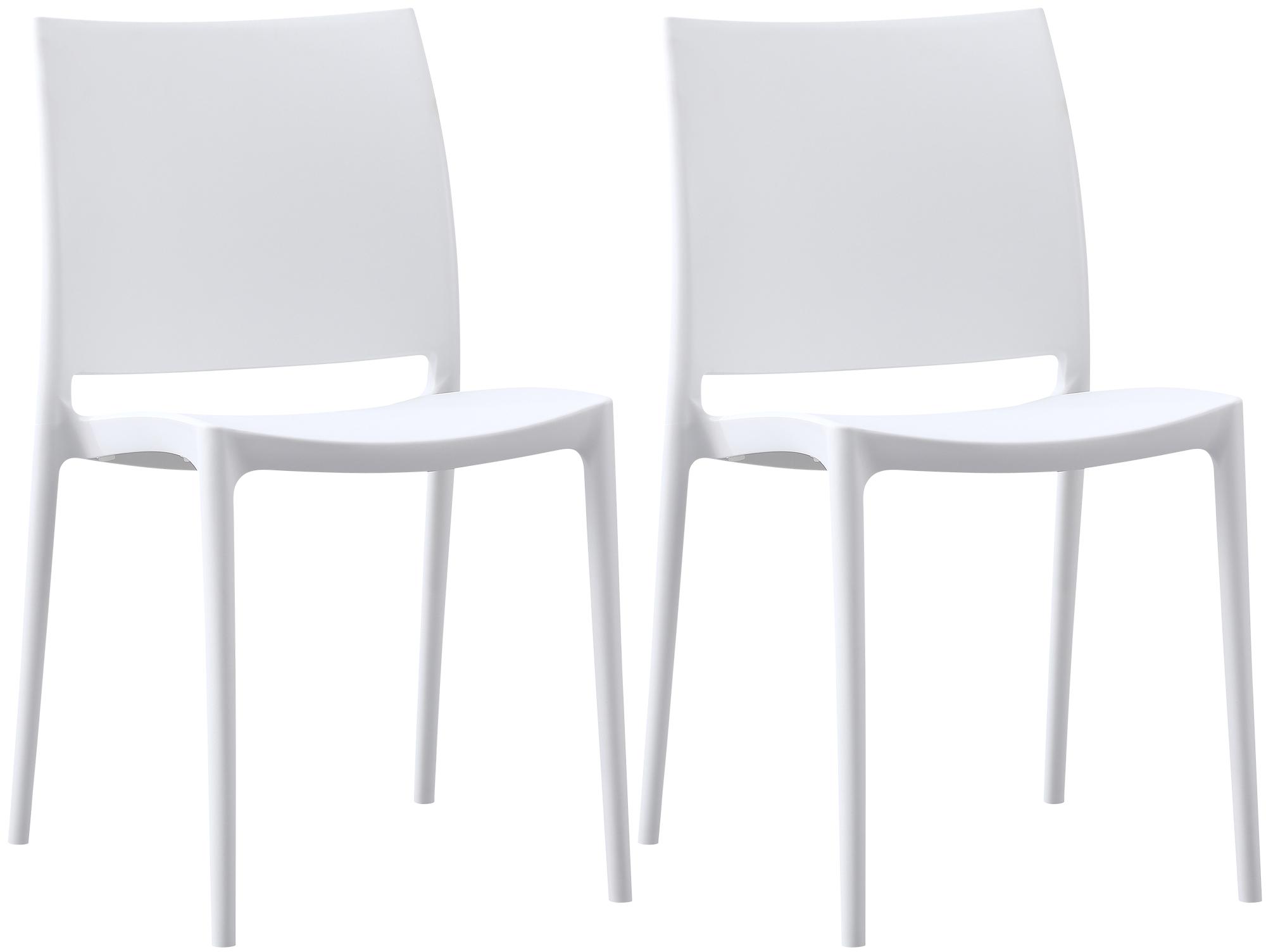 Juego de 2 sillas de jardin Meton