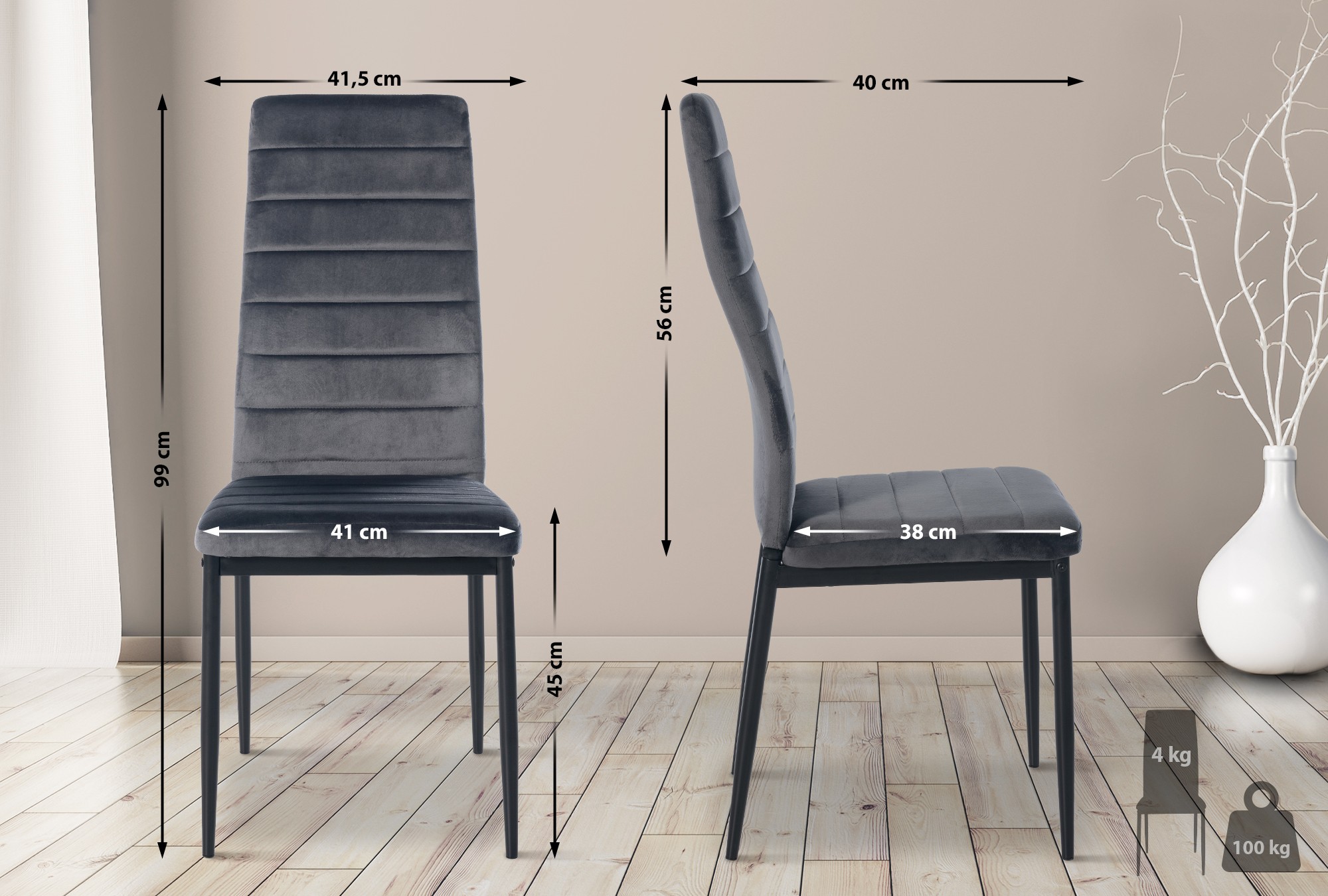 Silla de comedor Mayfair