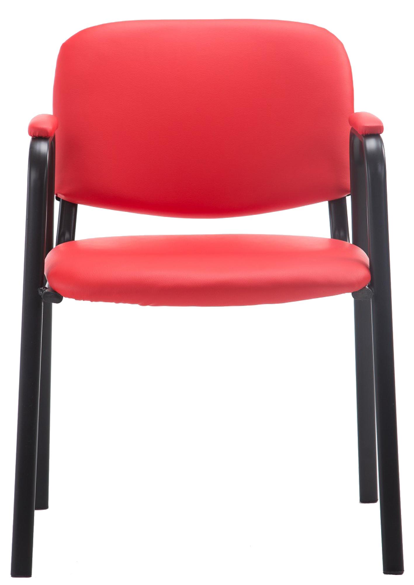 Silla apilable Ken Pro de polipiel