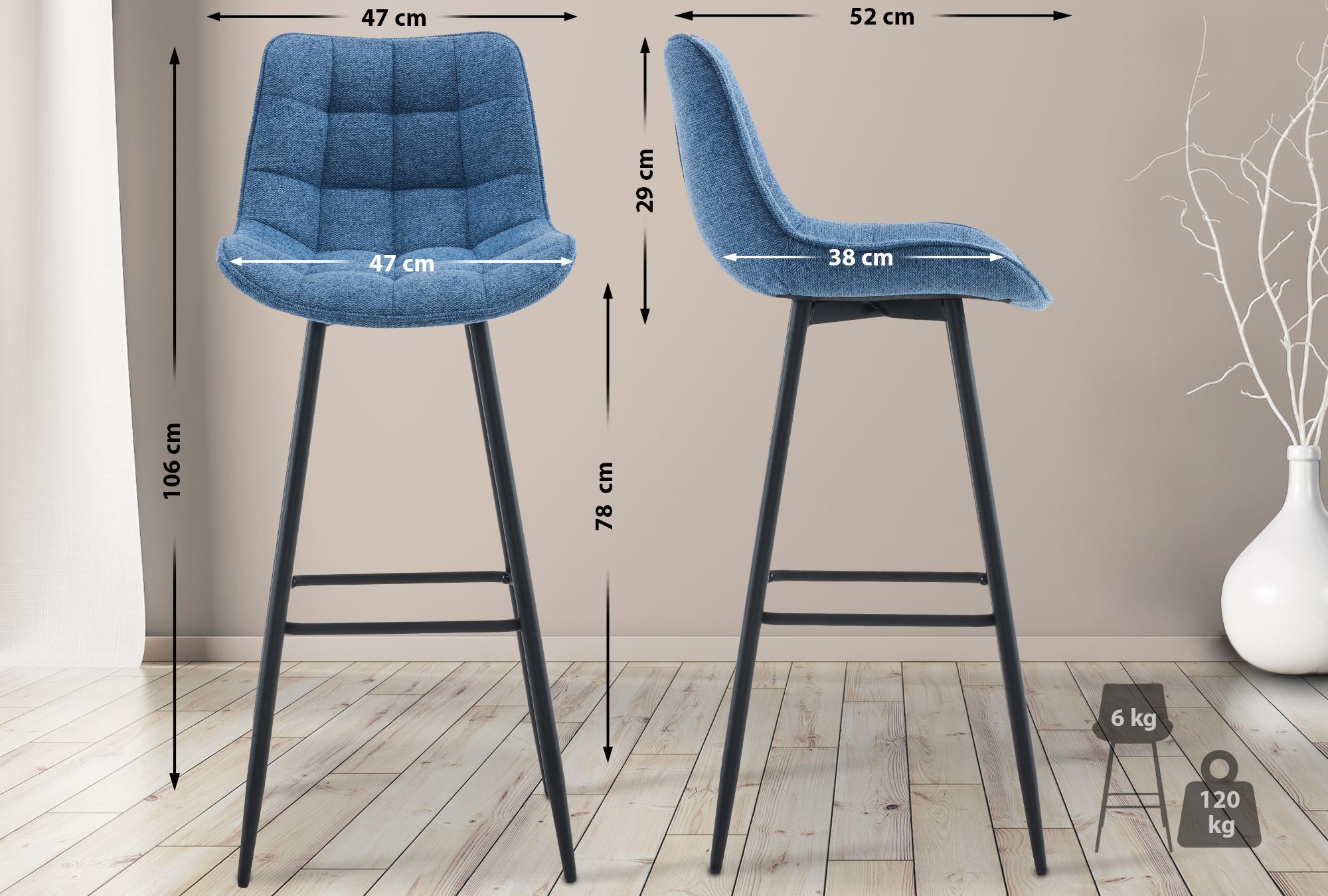 Taburete de bar Dartford