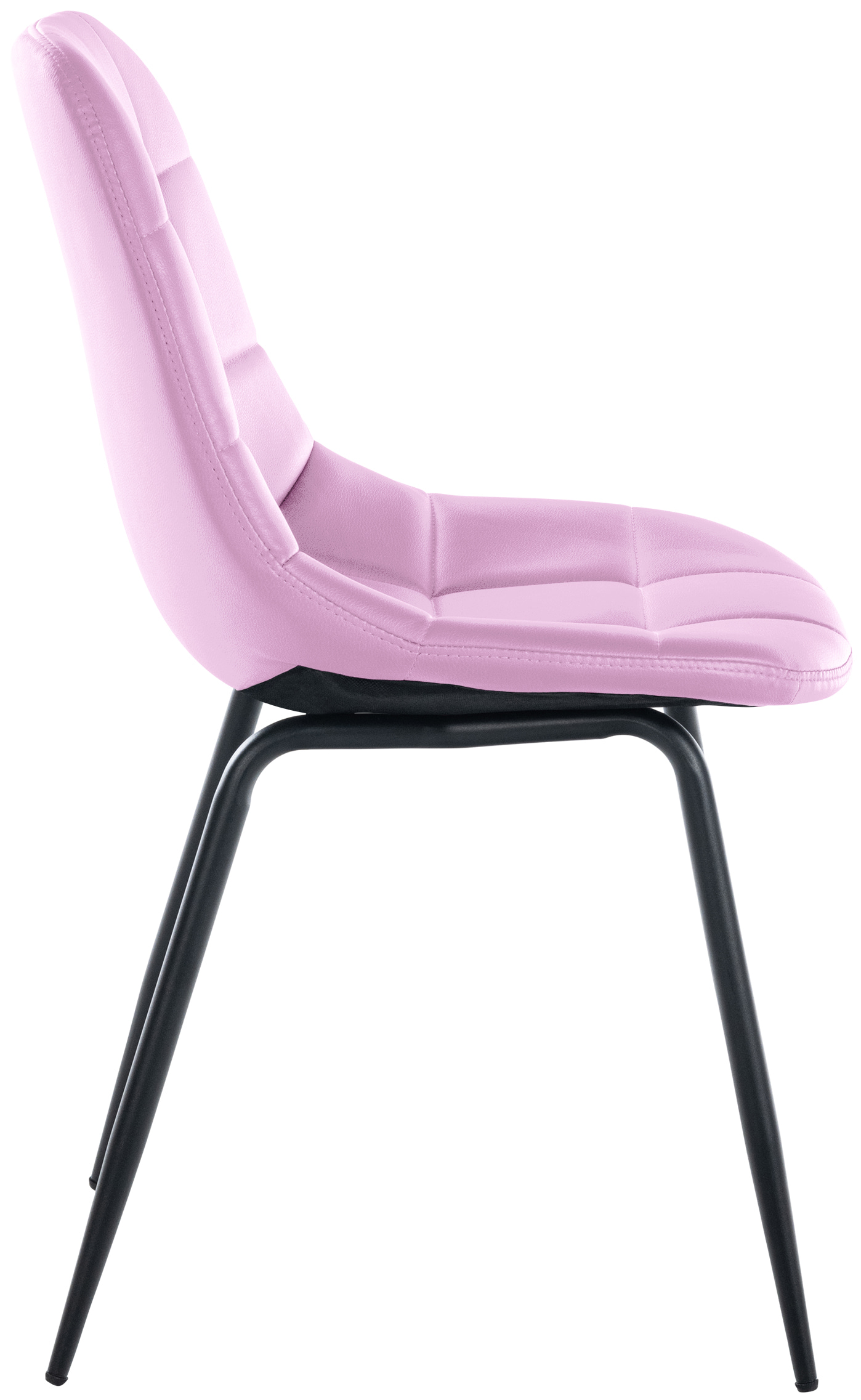 Silla de comedor Tom en tela o polipiel