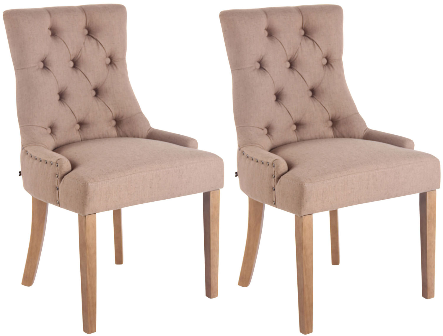 Set De 2 Sillas De Comedor Aberdeen