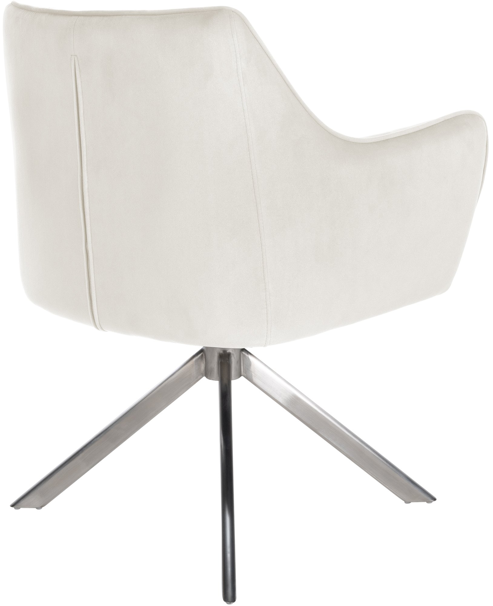 Silla de comedor Swing en terciopelo