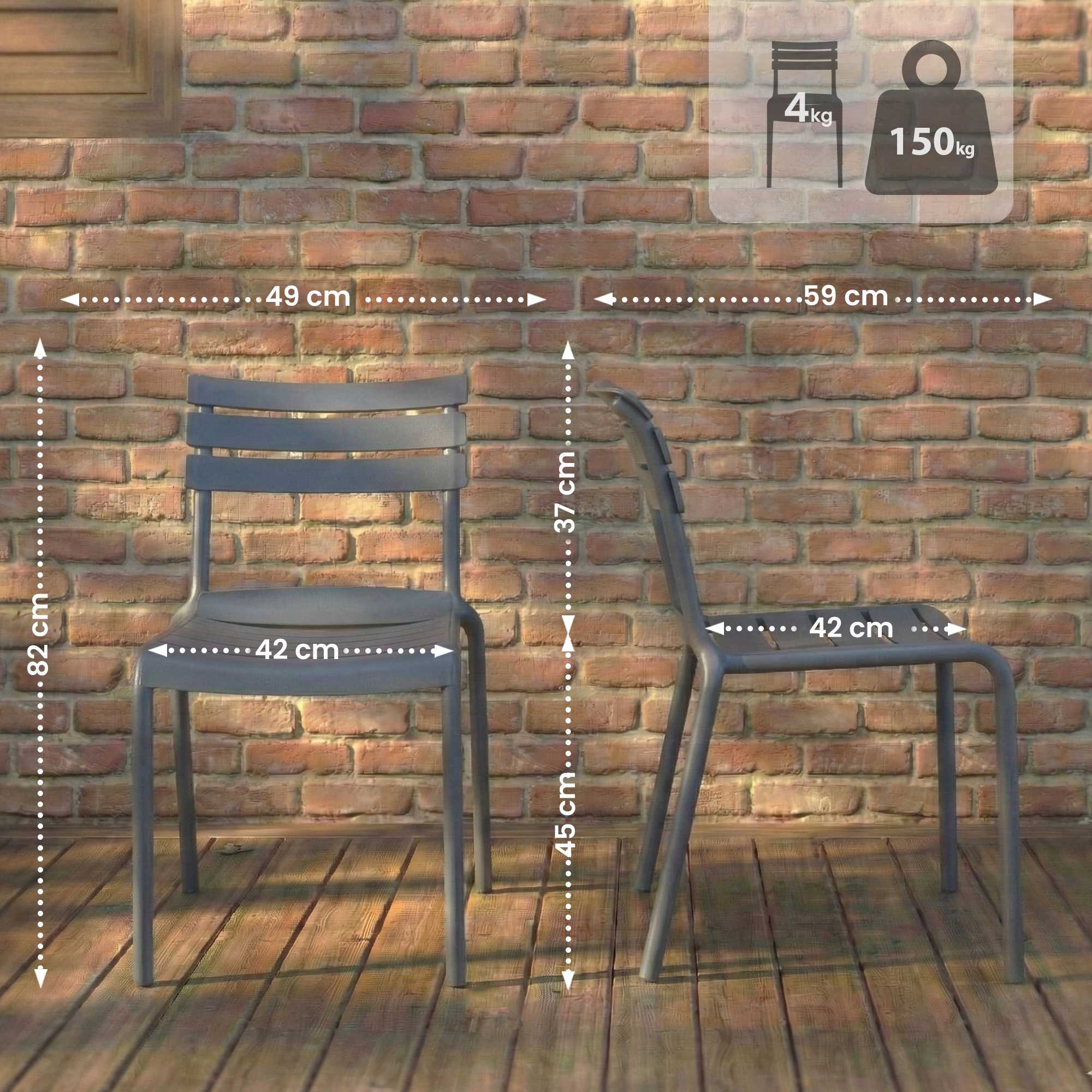 Silla de jardin Kebren