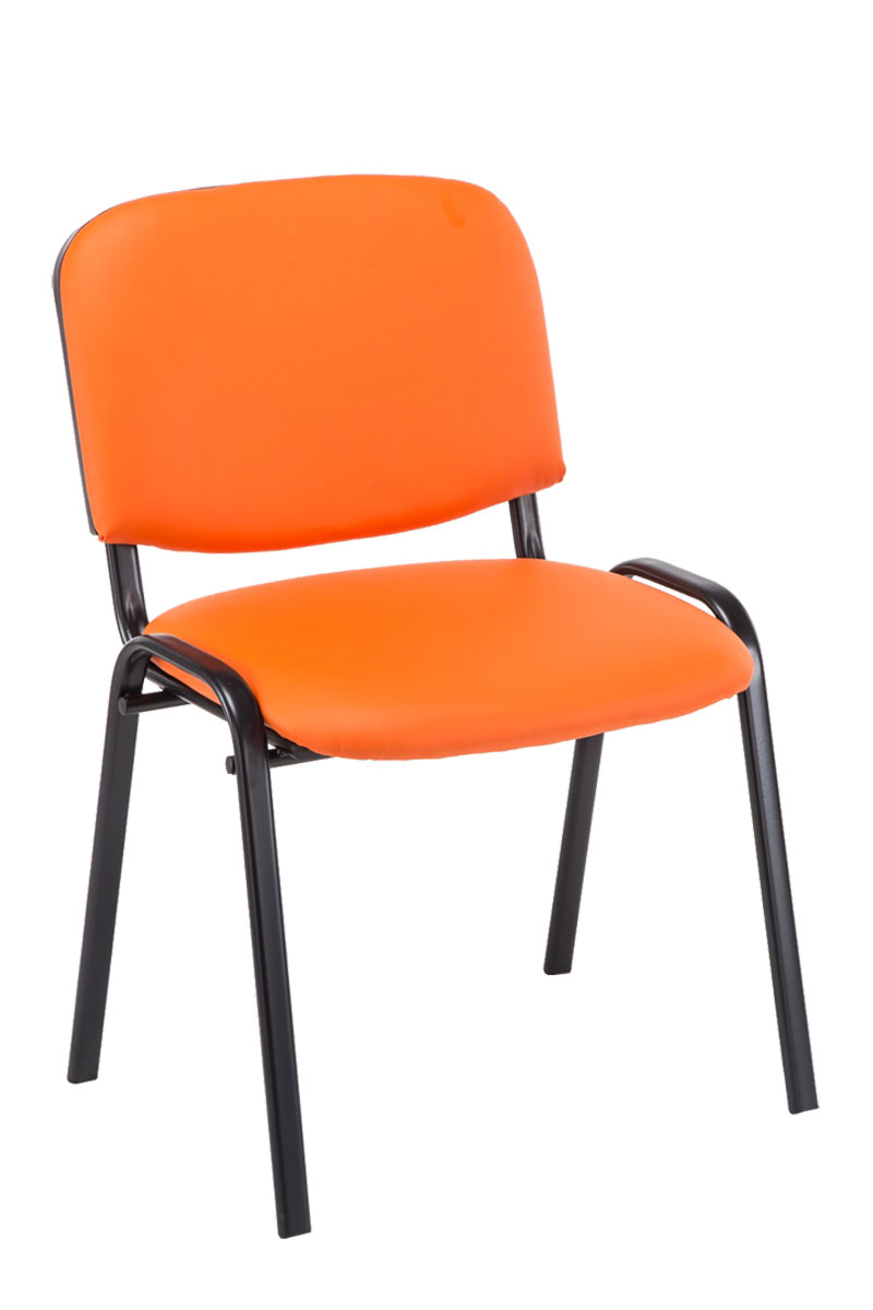 Set De 4 Sillas De Reuniones Ken En Cuero PU