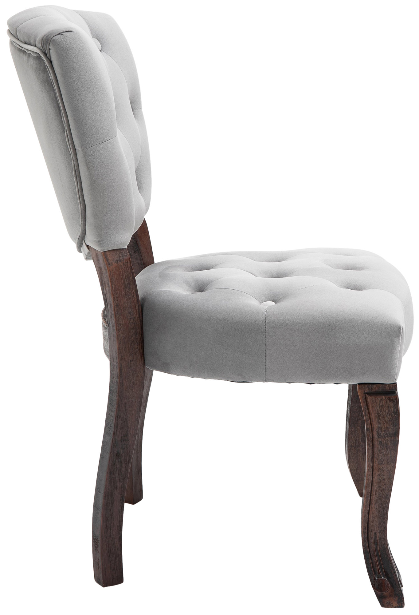 Silla De Comedor Elysa En Terciopelo