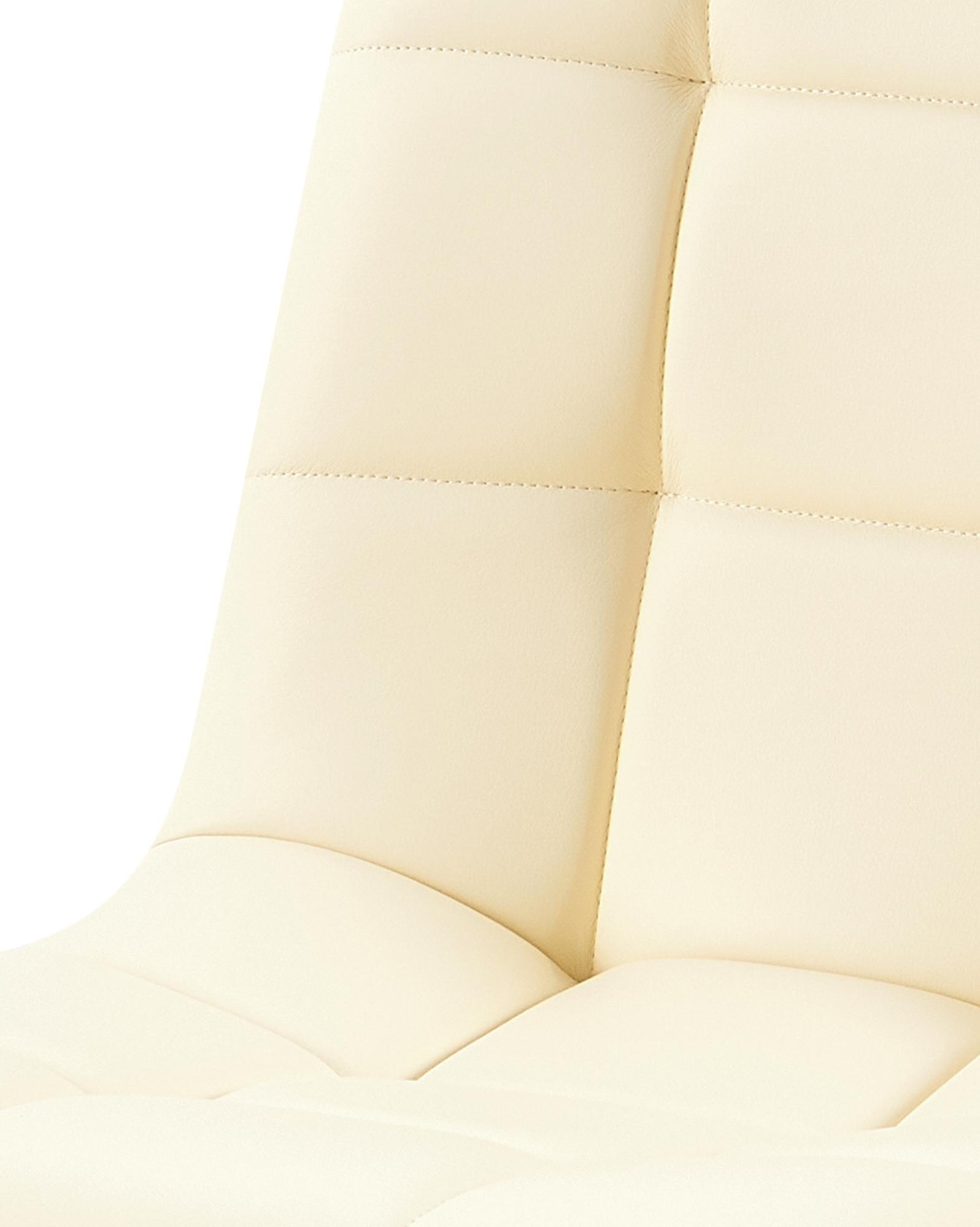 Silla de comedor Antibes tapizada en polipiel