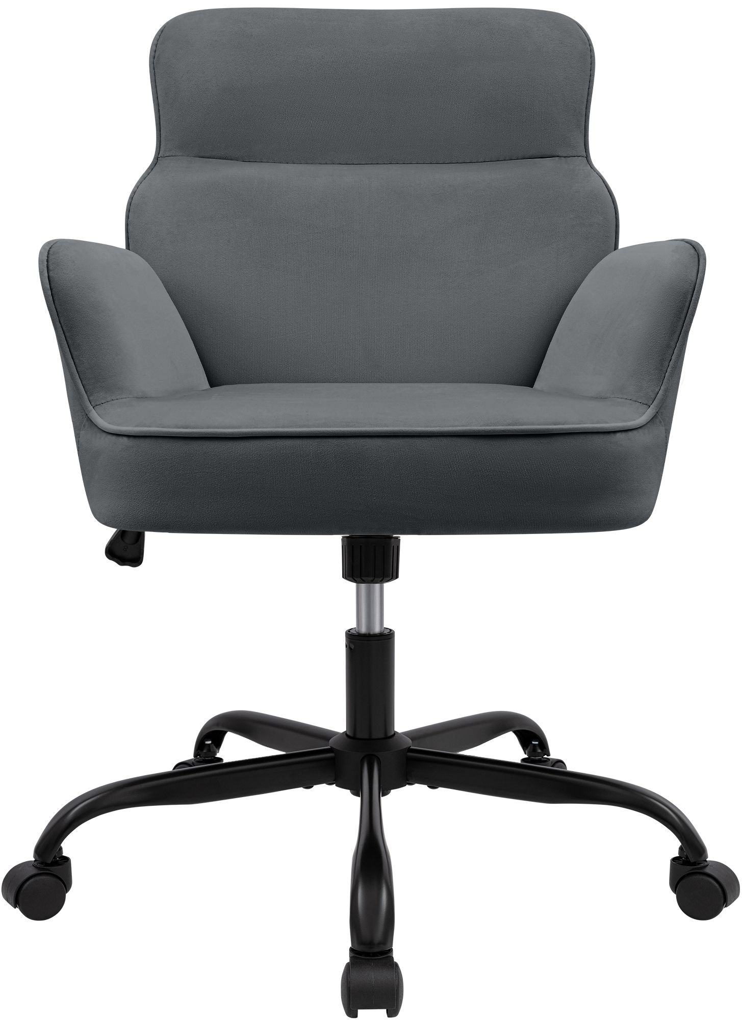 Silla de oficina Amado de terciopelo