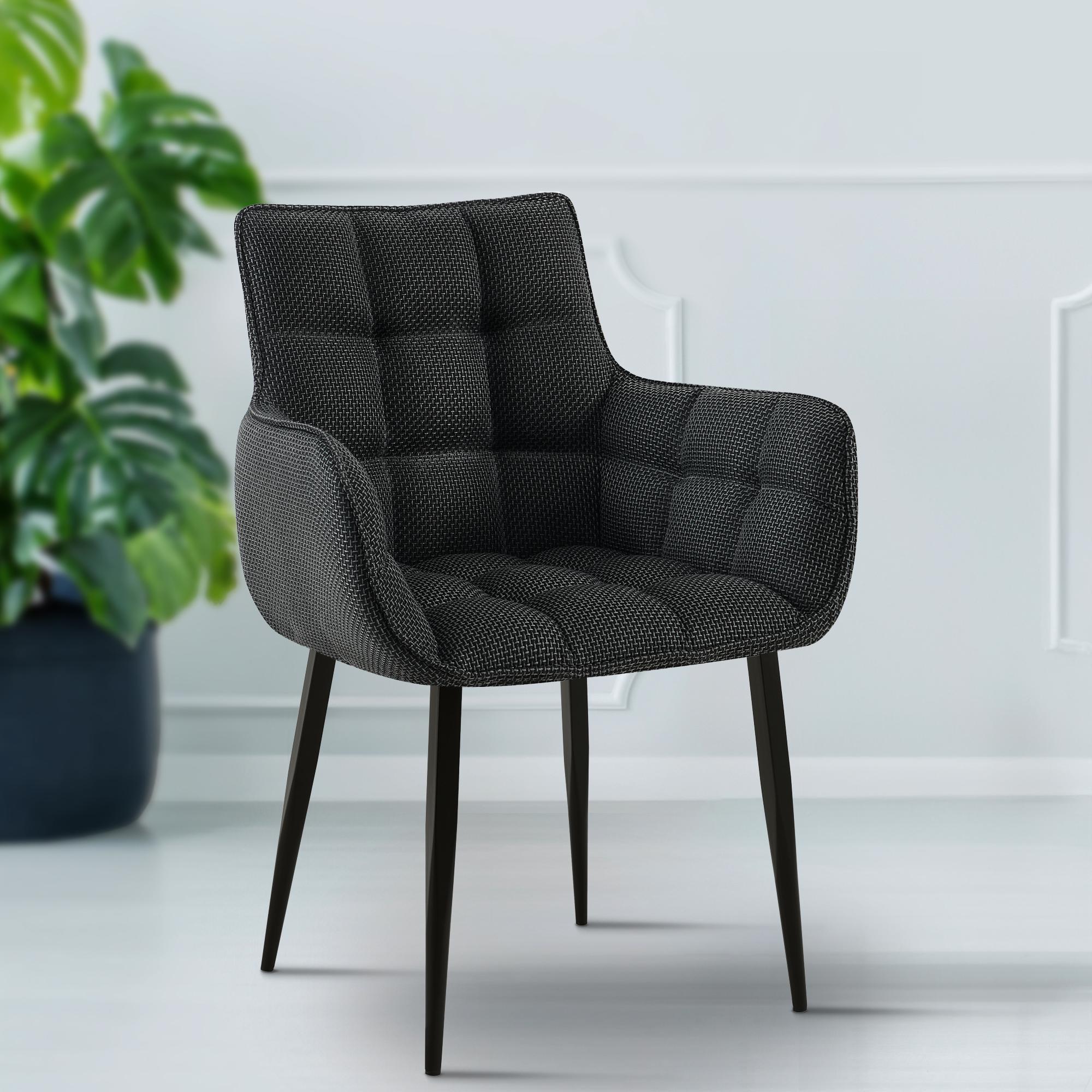 Silla de comedor Tirana de tela