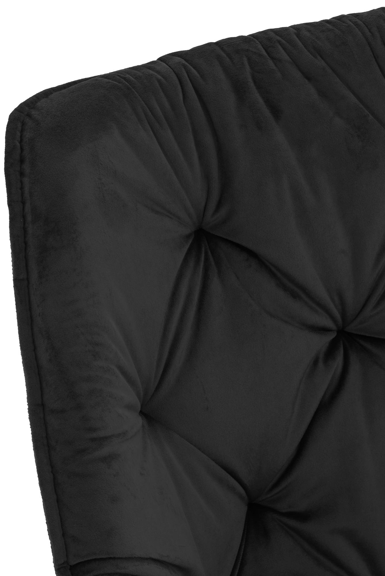 Set de 4 sillas Tanna de salón en terciopelo