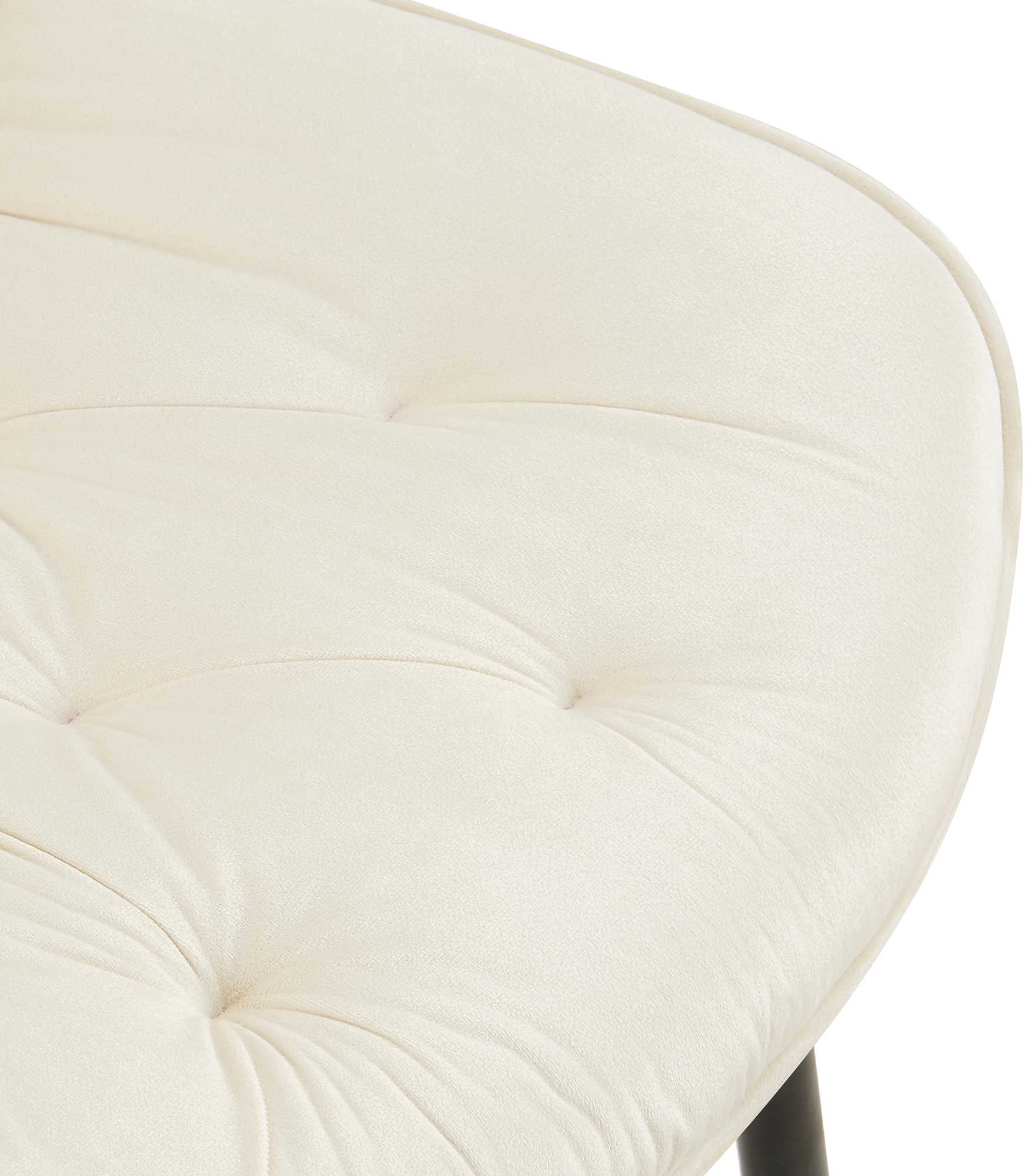 Silla de comedor Wallace de terciopelo