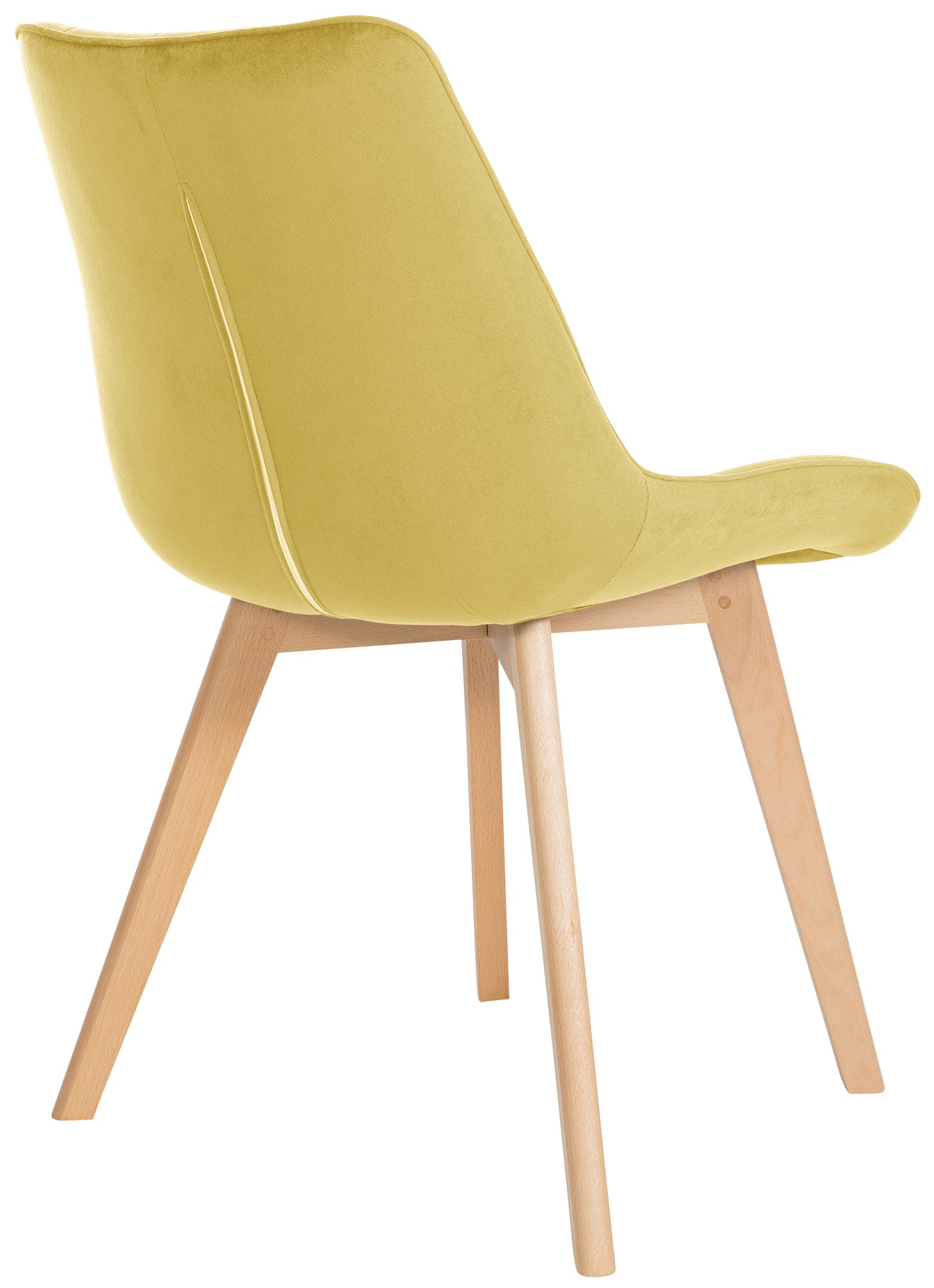 Set de 2 Sillas de comedor Brook en terciopelo