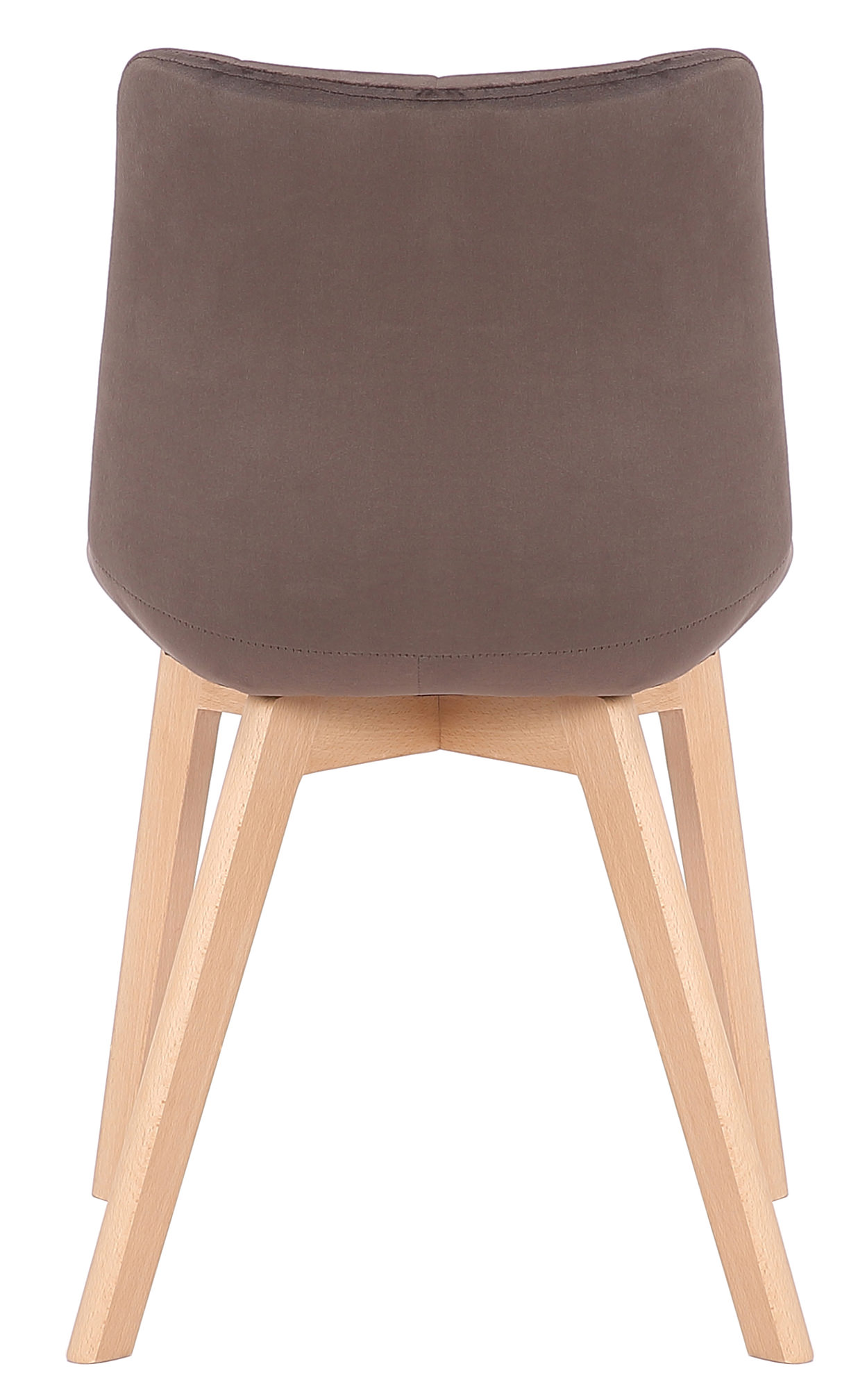 Silla de comedor Passaic en terciopelo