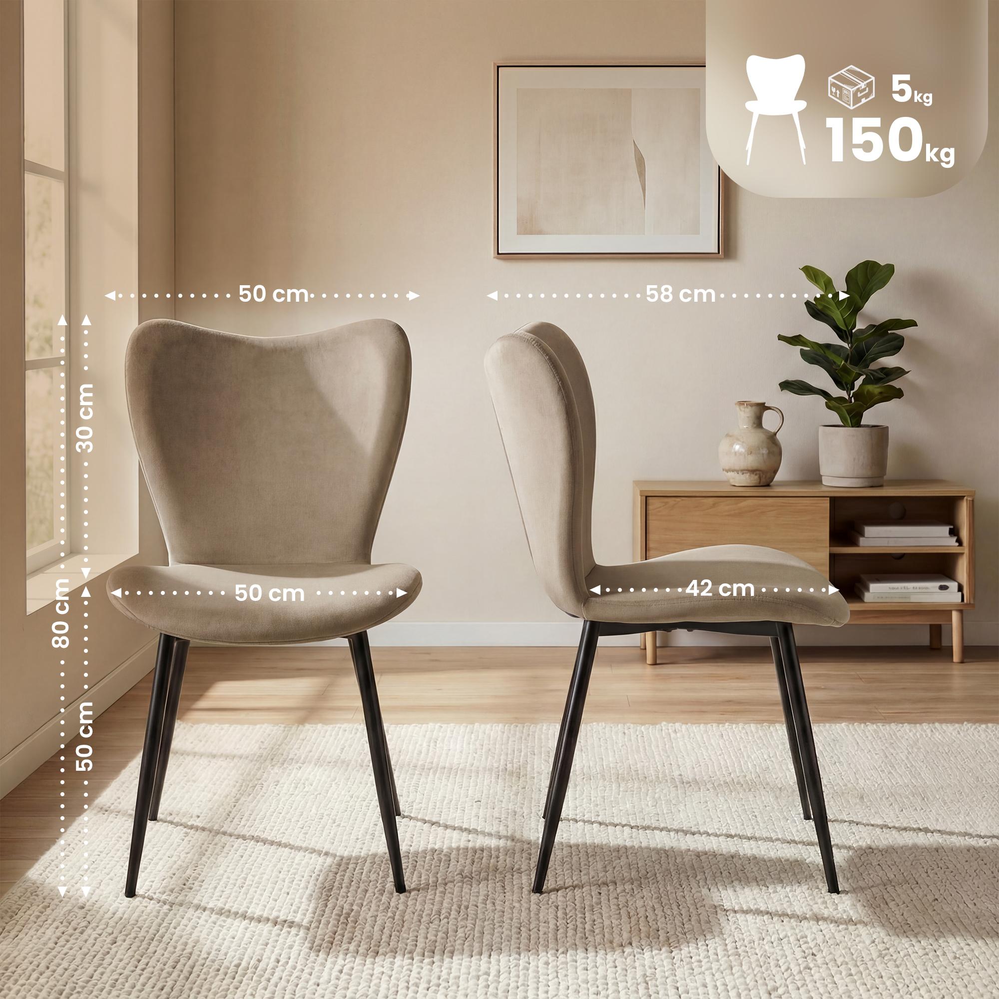 Silla de comedor Maika