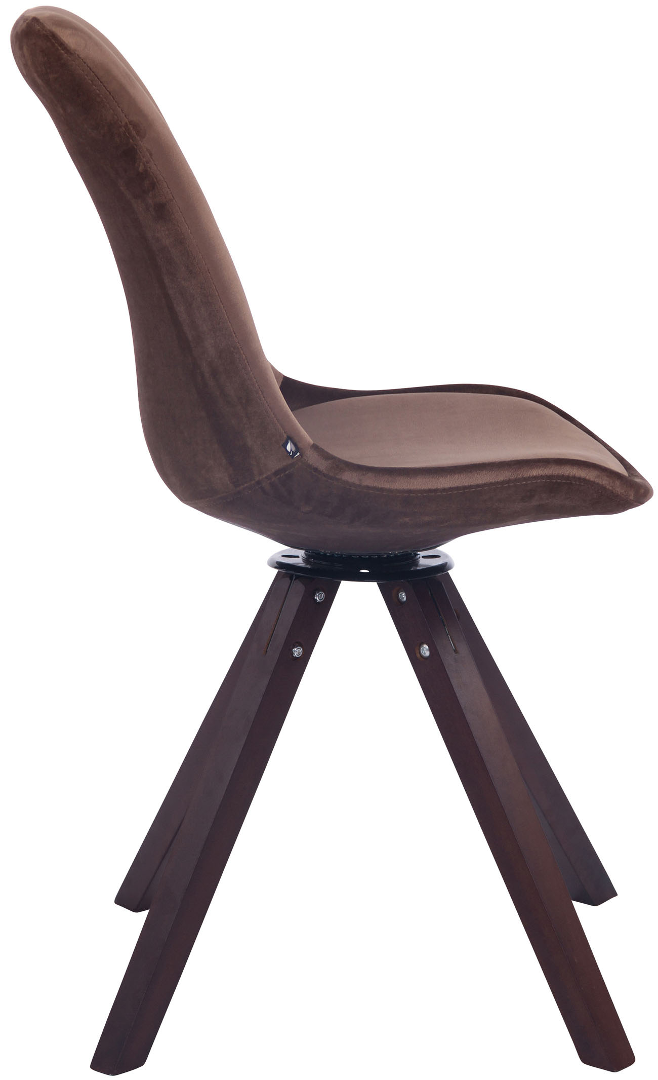 Silla Troyes Square En Terciopelo