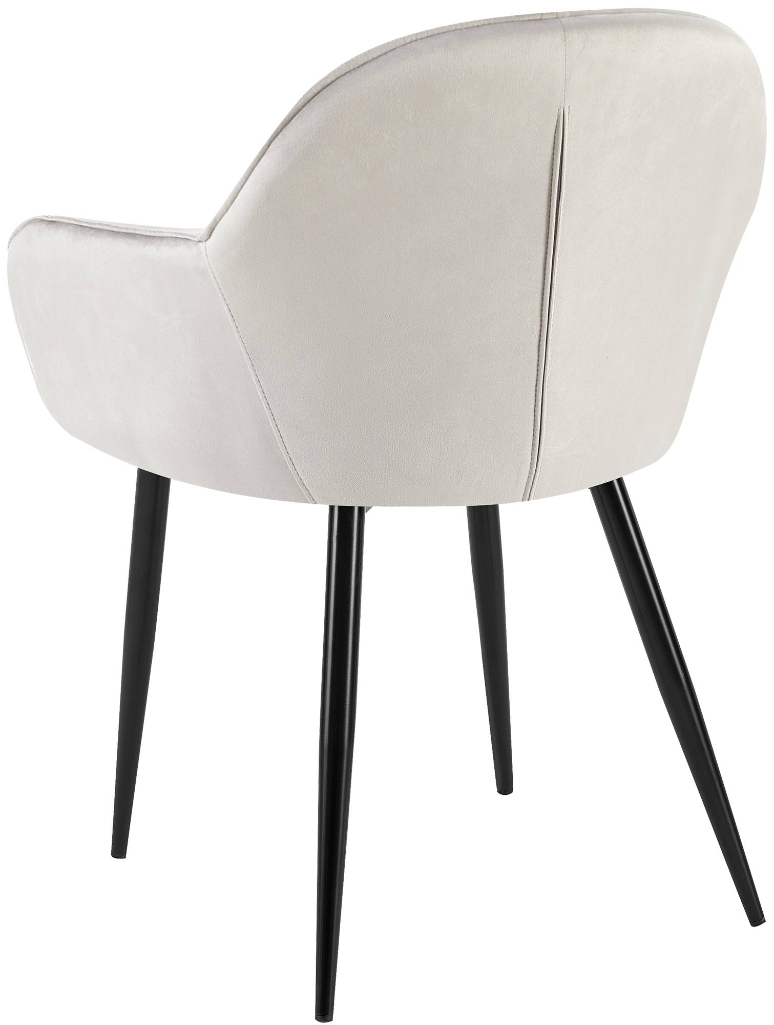 Silla de comedor Boise en terciopelo