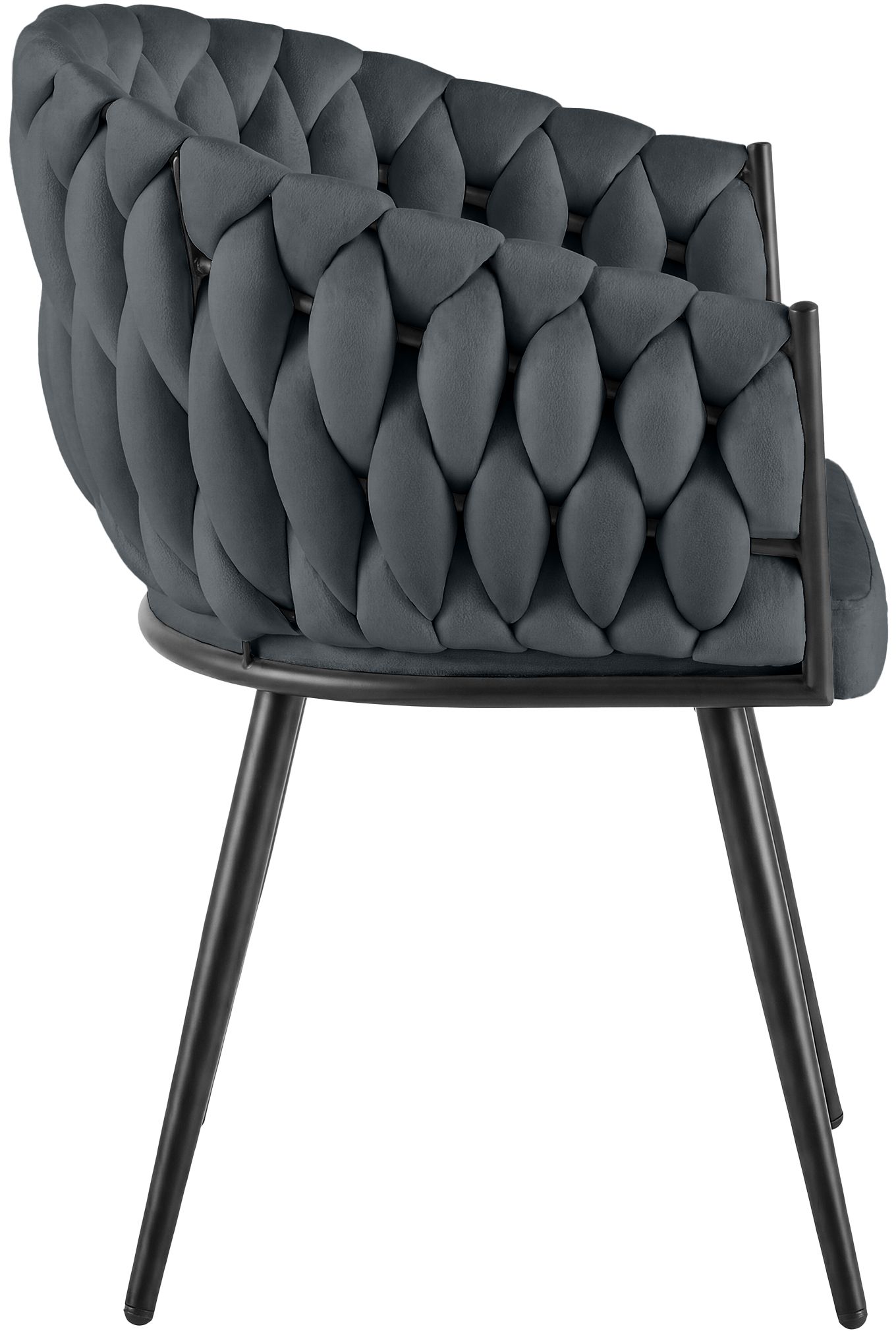 Silla de comedor Molise de terciopelo elegante y cómoda para tu hogar