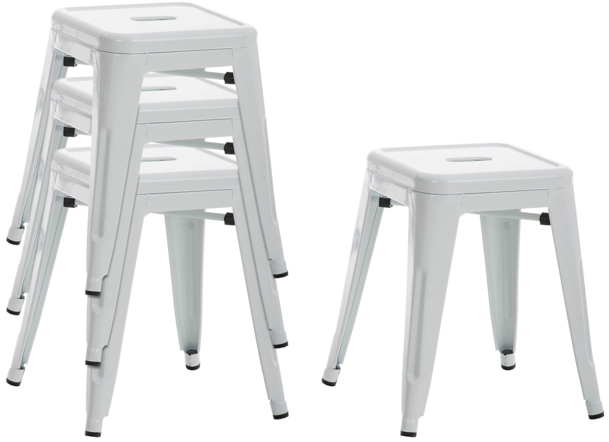 Set De 4 Taburetes Bajos Armin