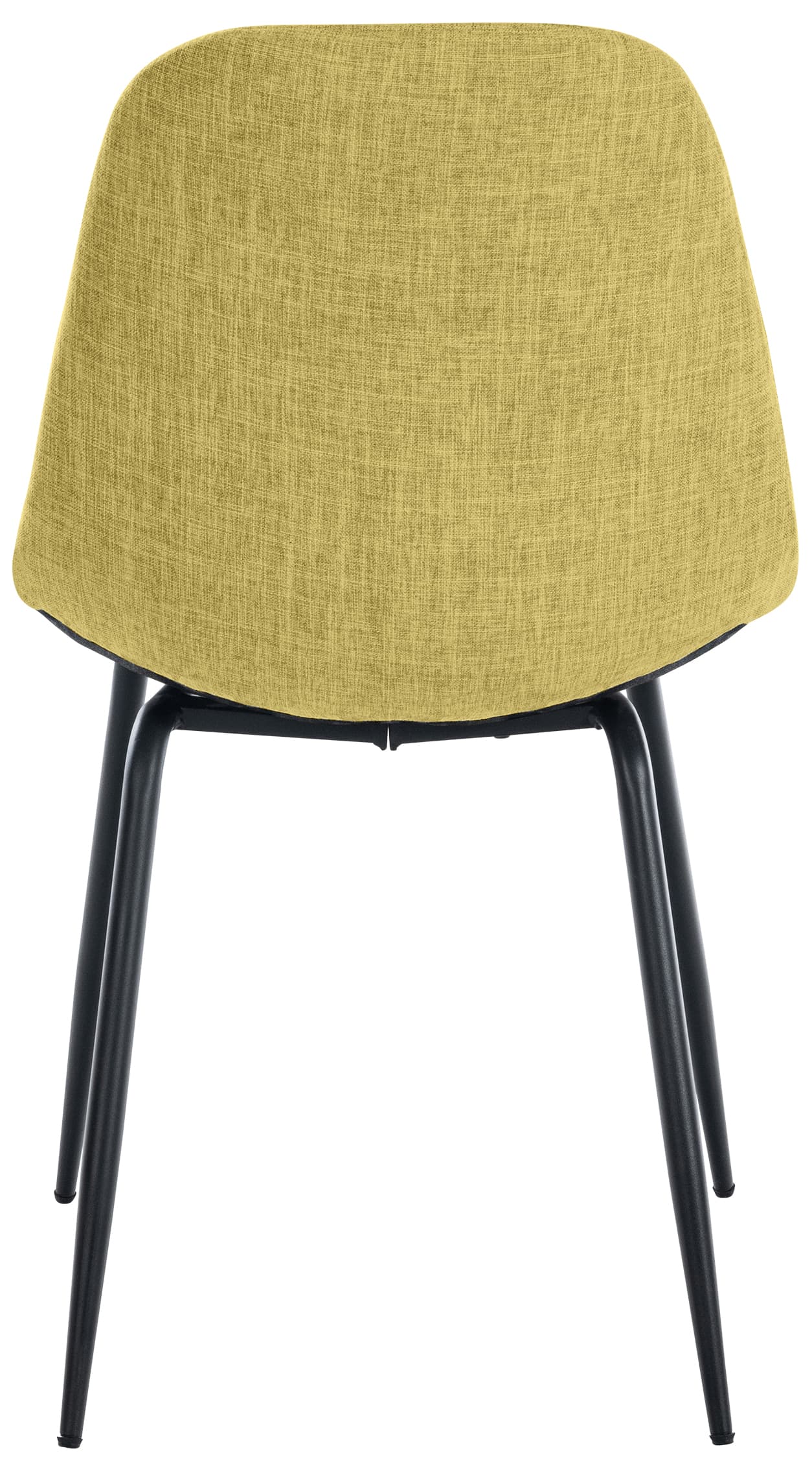 Silla de comedor Tom en tela o polipiel