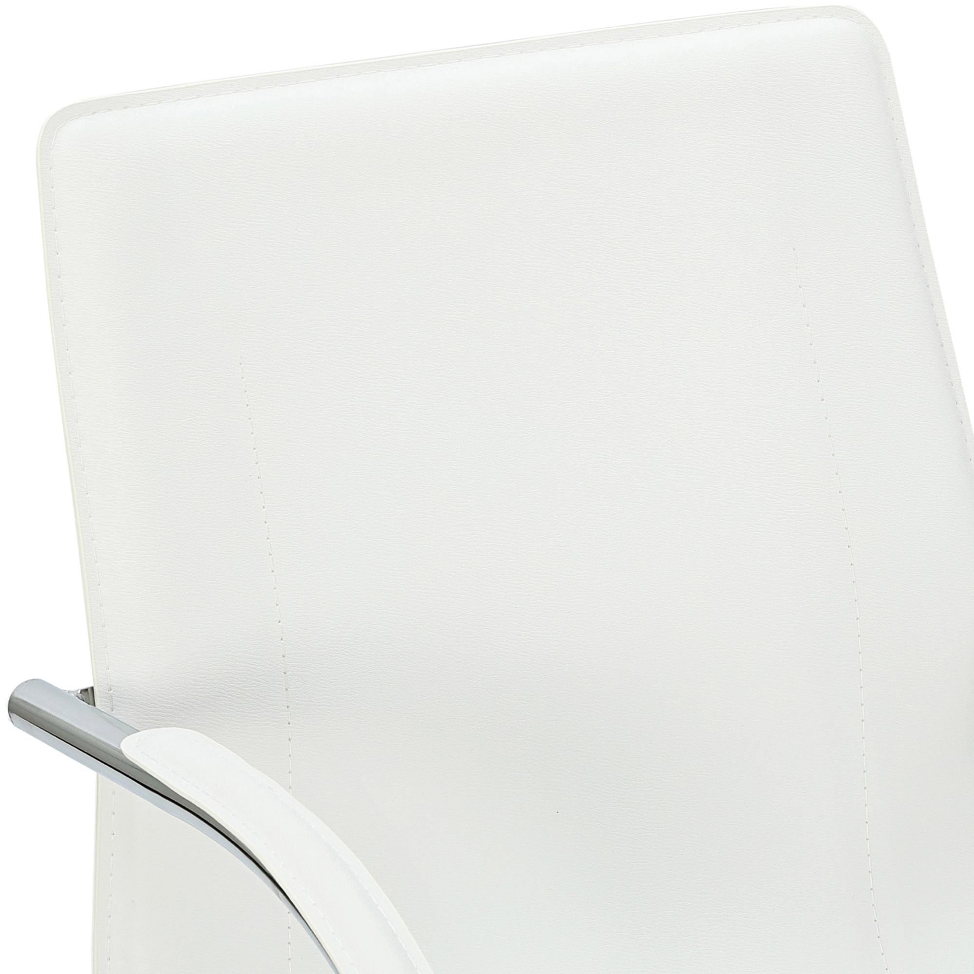 Silla cantilever Noeleen de piel sintetica