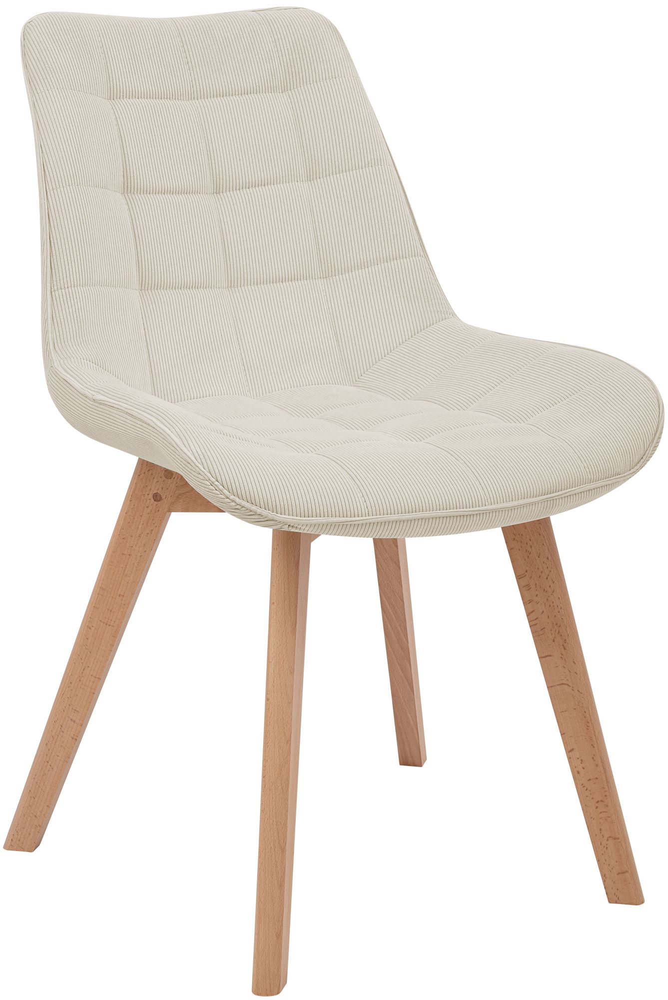 Silla de comedor Brook de pana