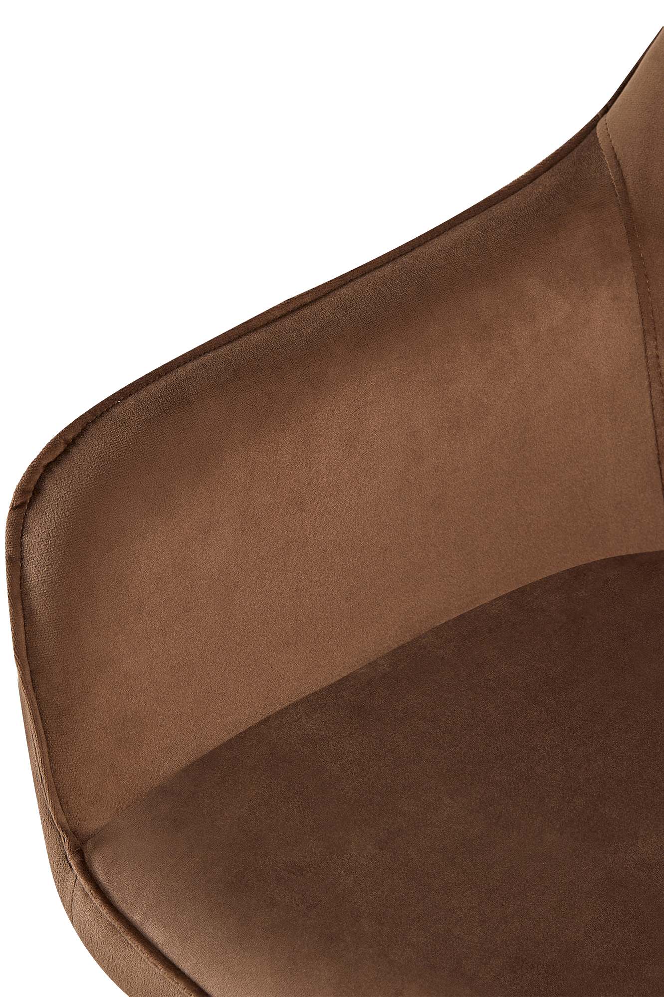 Silla de comedor Boise en terciopelo