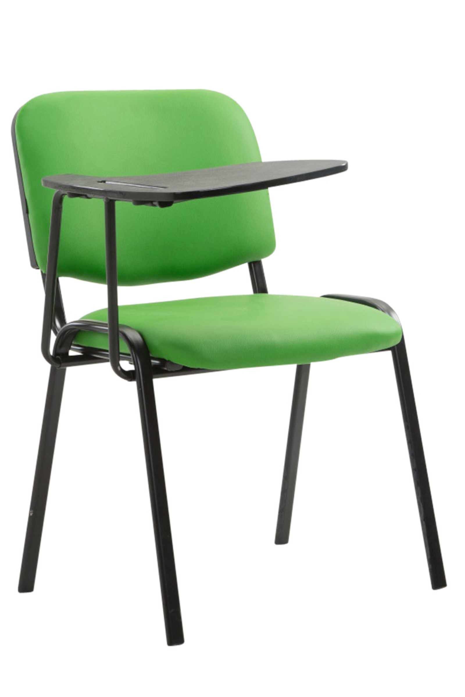 Set de 4 sillas confidente Ken con mesa extensible para escritura