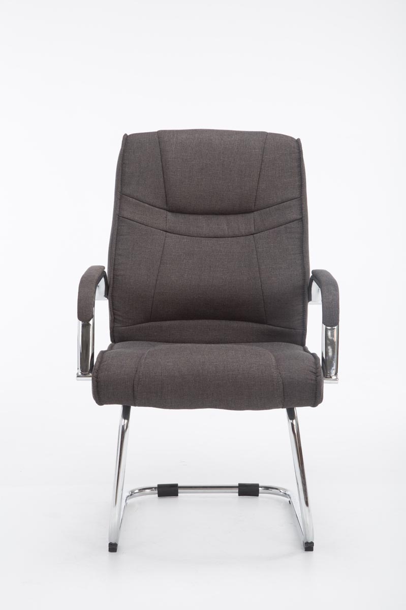 Silla Cantiléver XXL Attila Tapizada en Tela