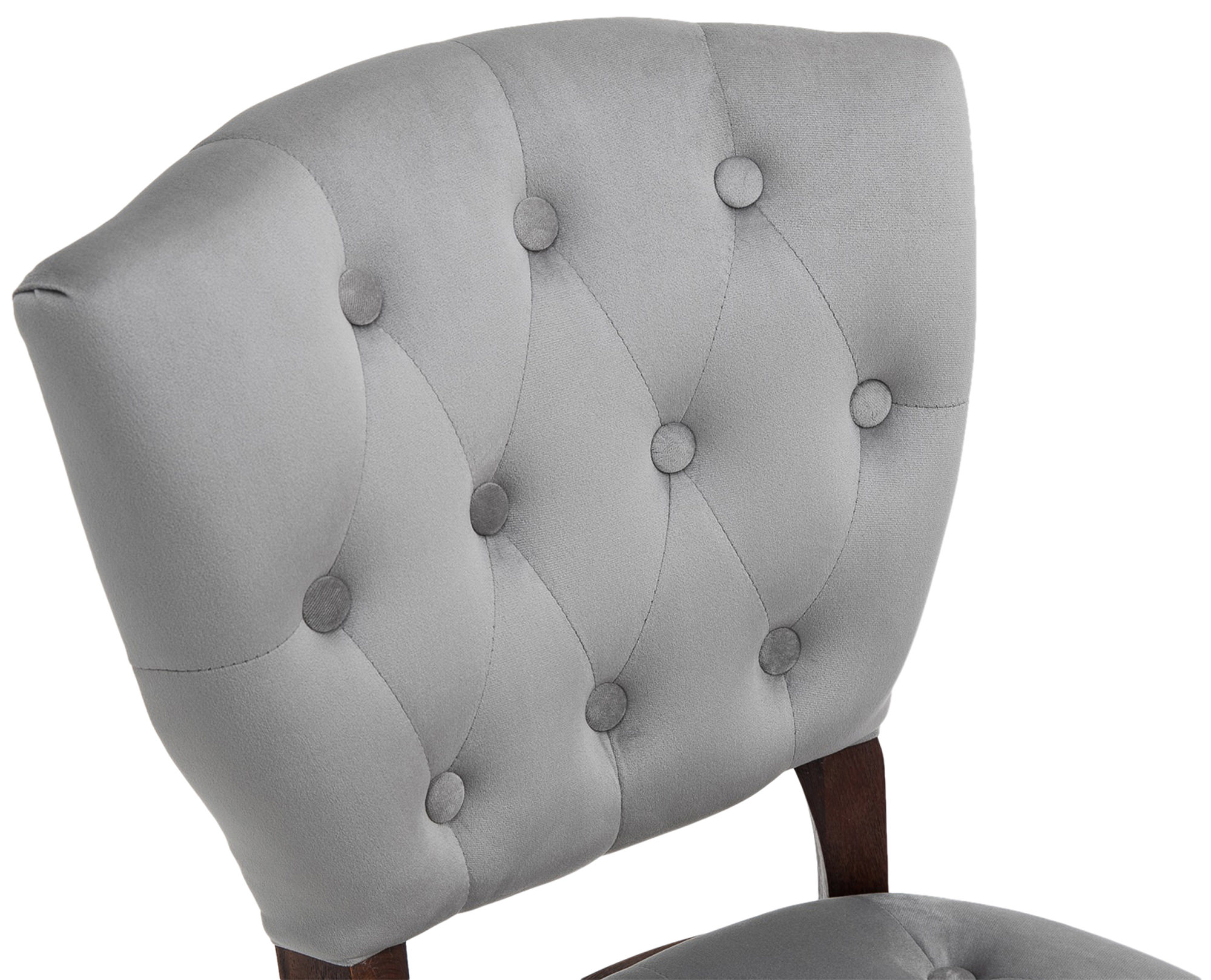Silla De Comedor Elysa En Terciopelo