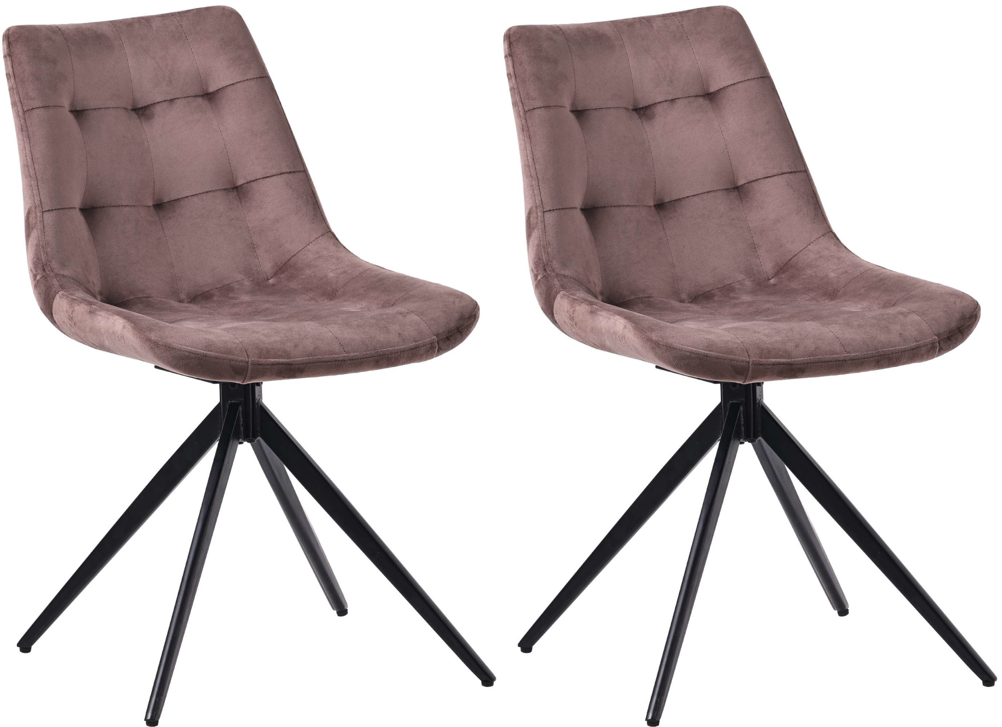 Lote de 2 sillas de comedor Merna