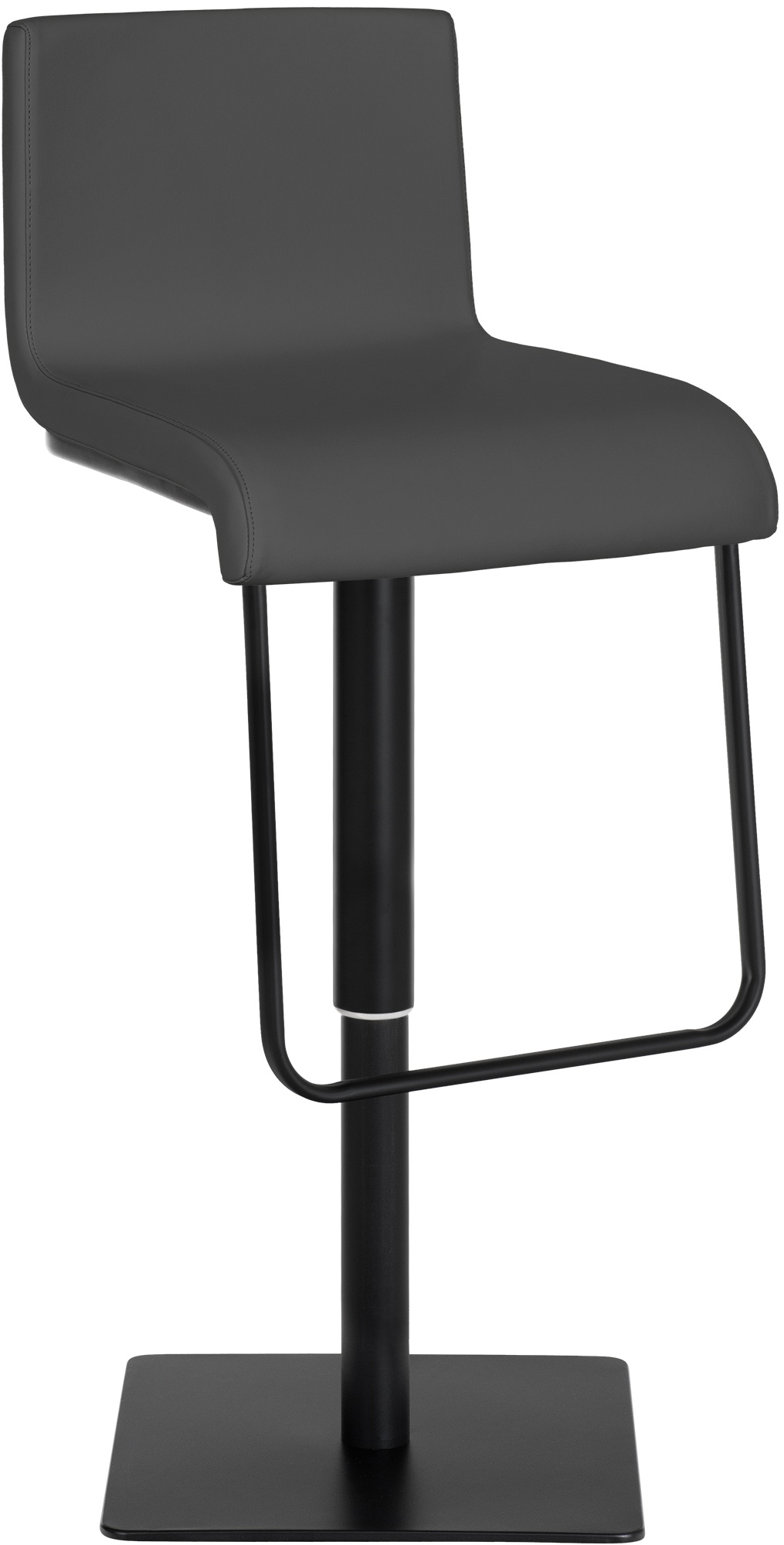 Taburete de bar Limon de piel sintetica