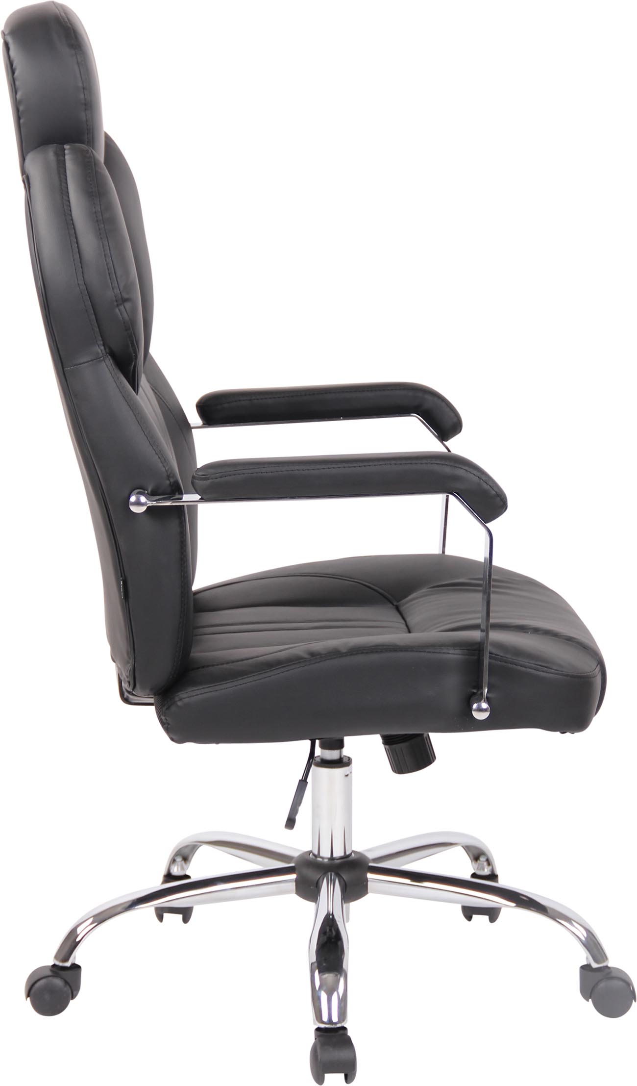 Silla De Oficina Almelo Tapizada En Tela o Simil Cuero