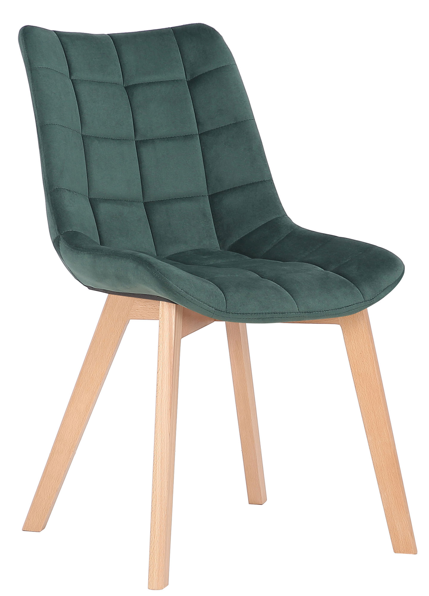 Set de 2 Sillas de comedor Passaic en terciopelo