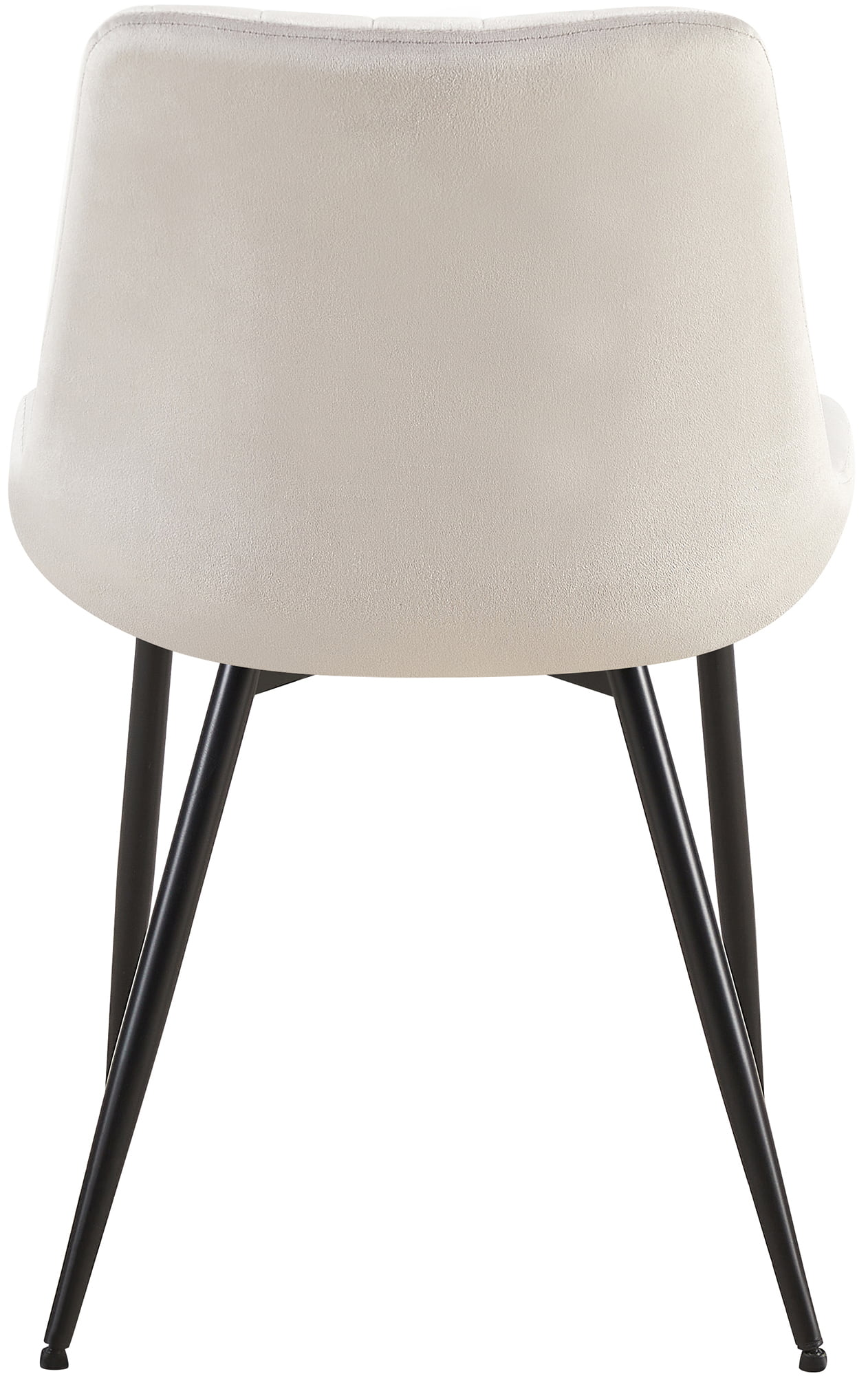 Silla de comedor Rahden en terciopelo