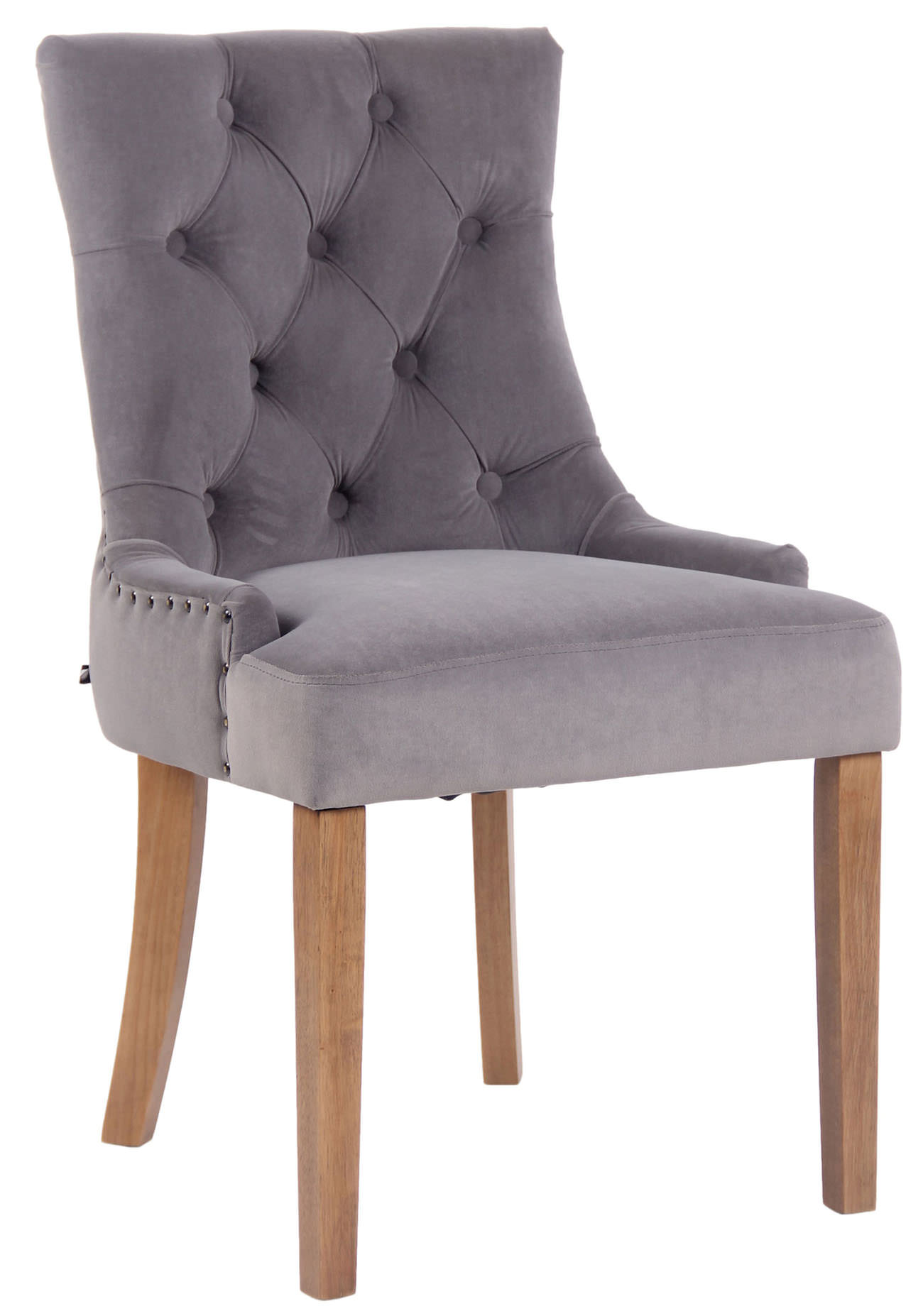 Silla De Comedor Aberdeen En Terciopelo