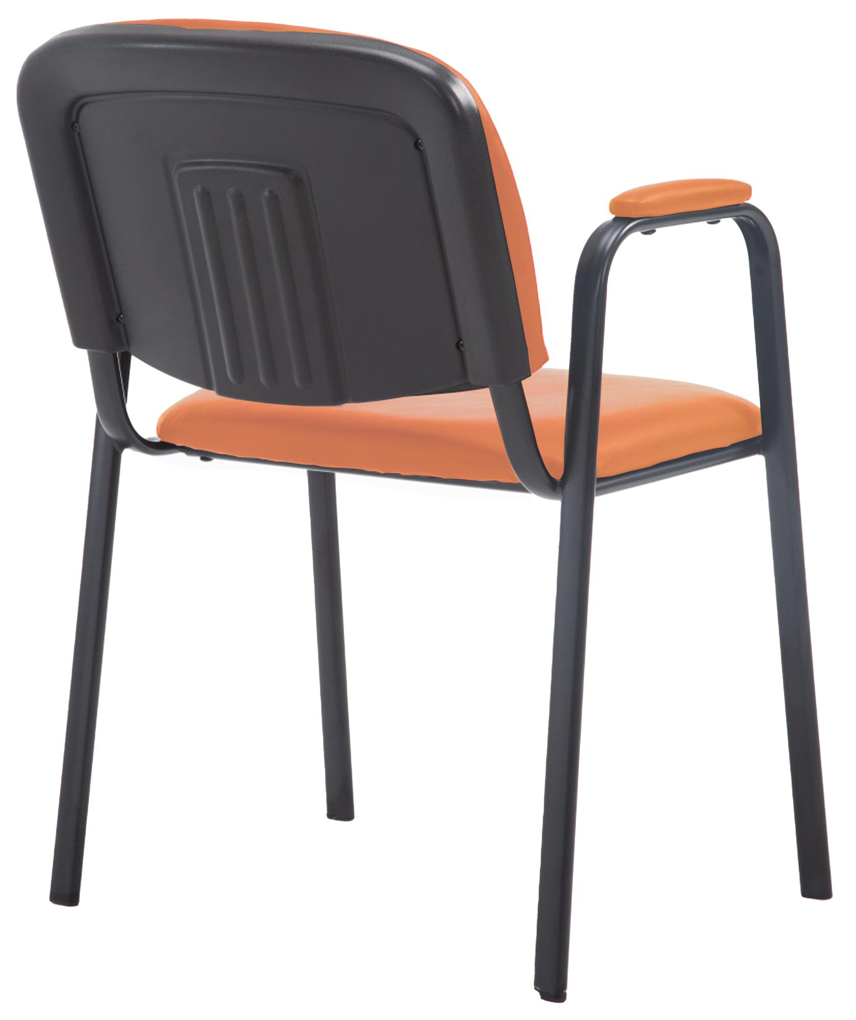 Silla apilable Ken Pro de polipiel