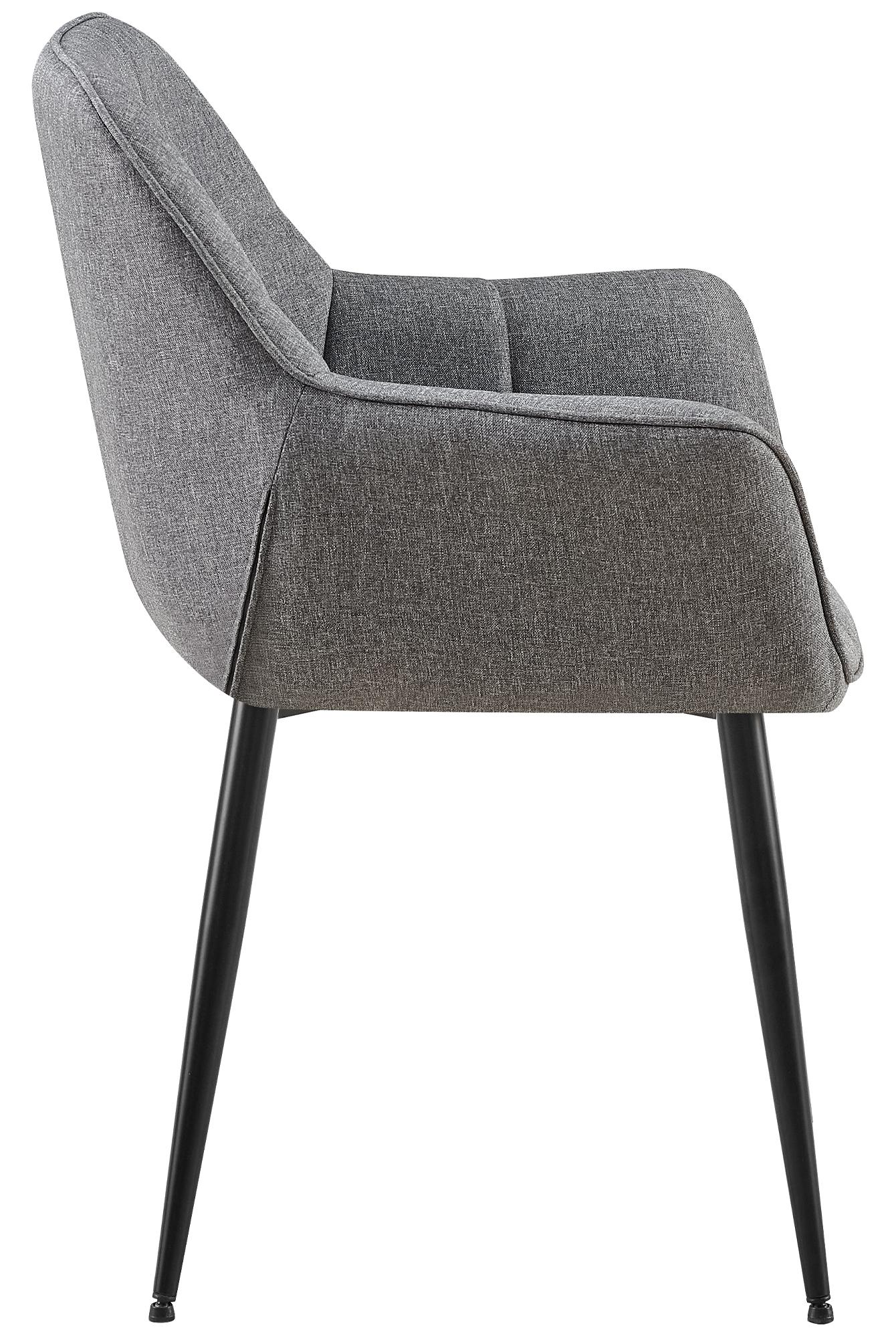 Silla de comedor Roseville en tela o polipiel