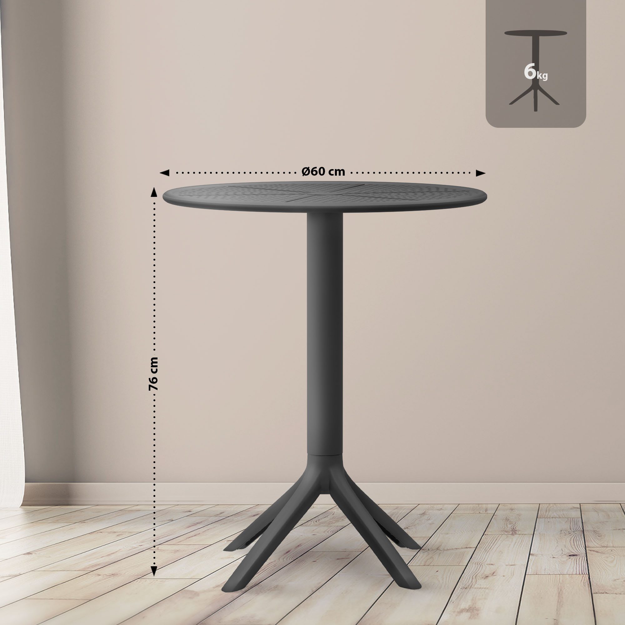 Lacota mesa redonda 60 cm