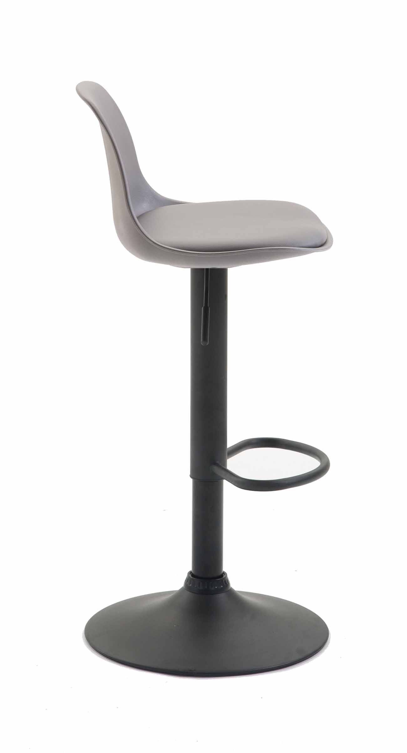 Taburete Kiel Estructura de Plástico & Asiento de Polipiel