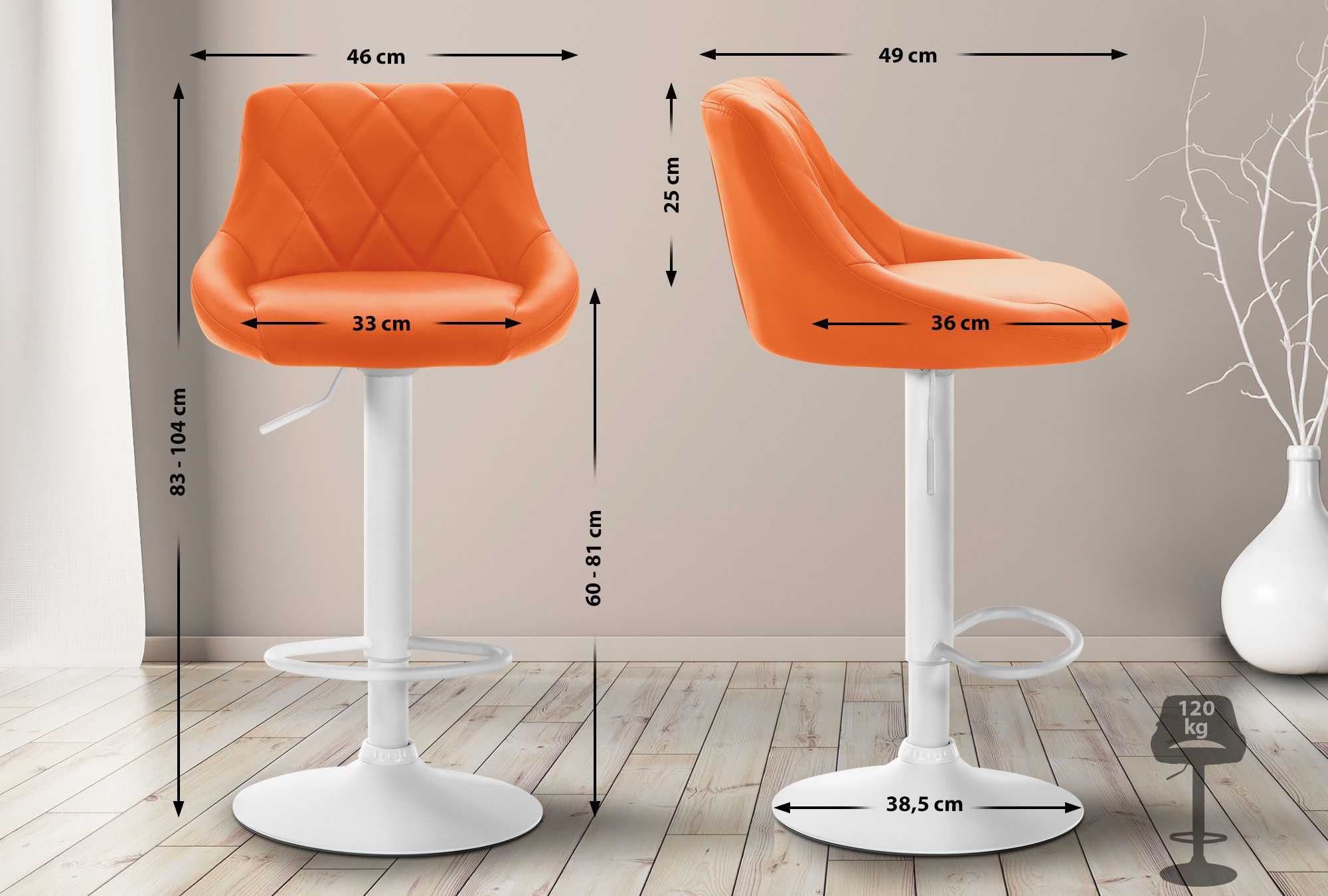 Taburete De Bar Lazio
