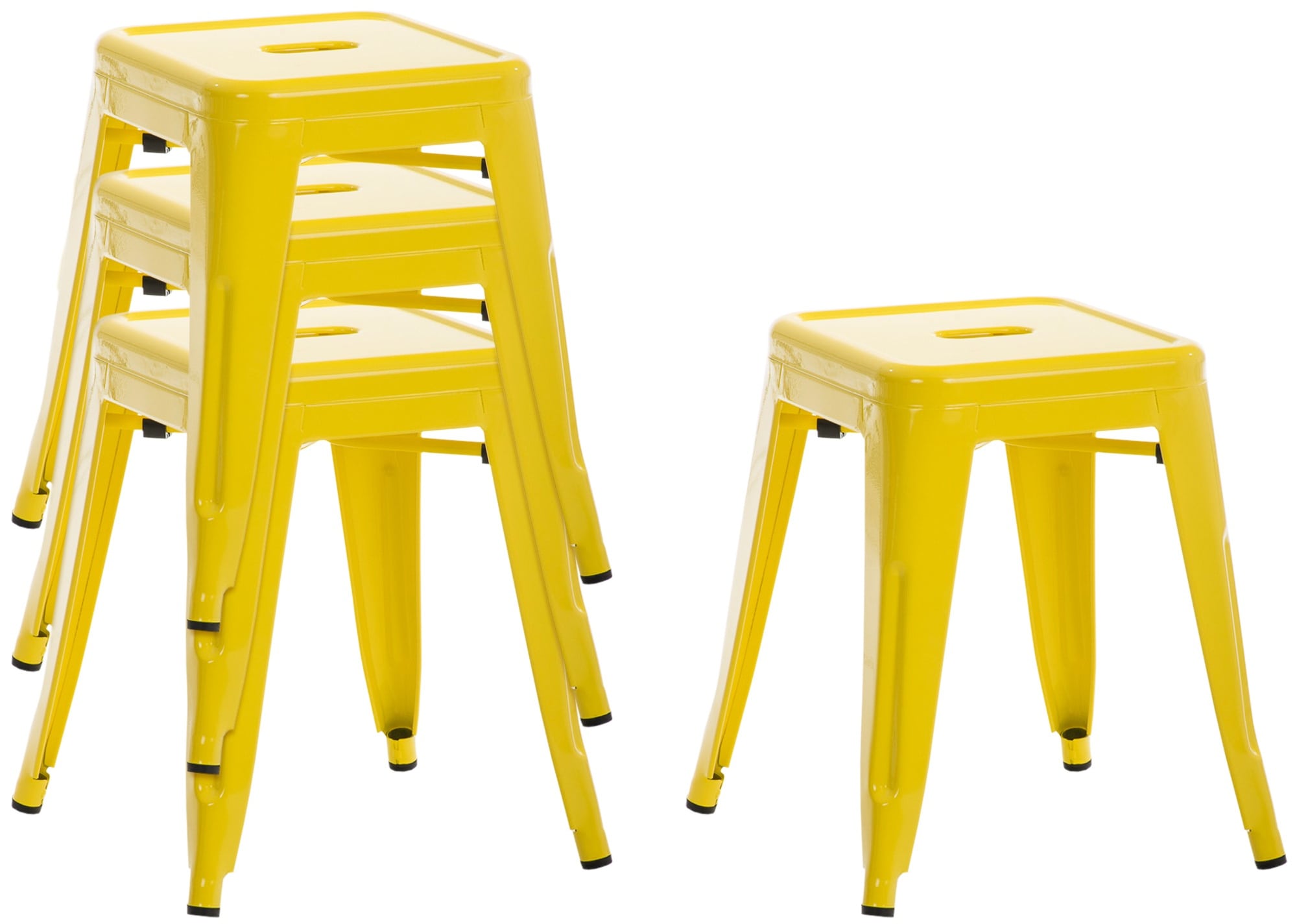 Set De 4 Taburetes Bajos Armin