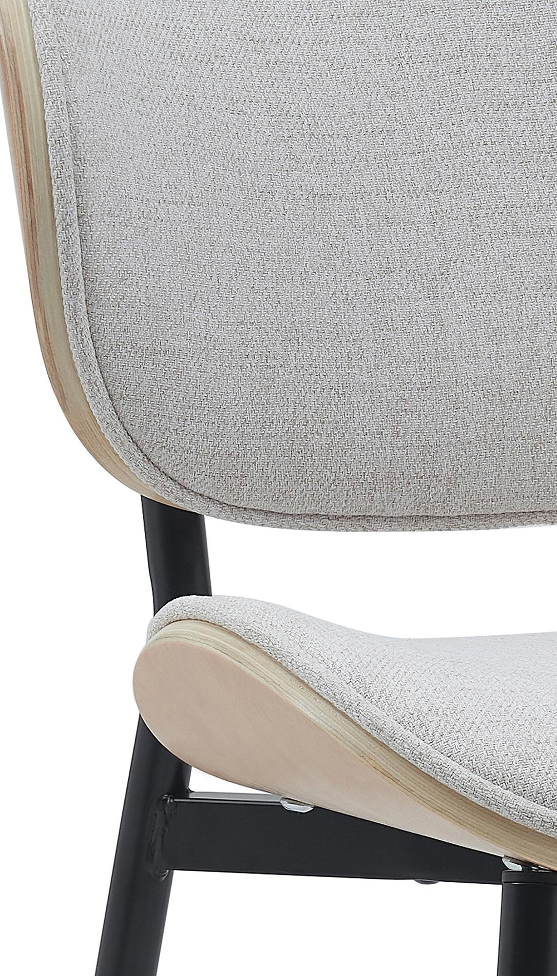 Silla Enid con revestimiento de polipiel o tela